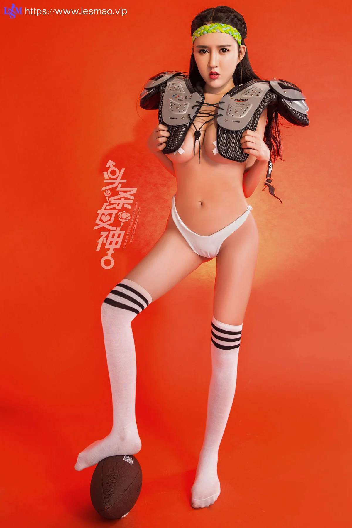Goddes 头条女神 No.537 Modo 白一晗超级碗女郎 - 14