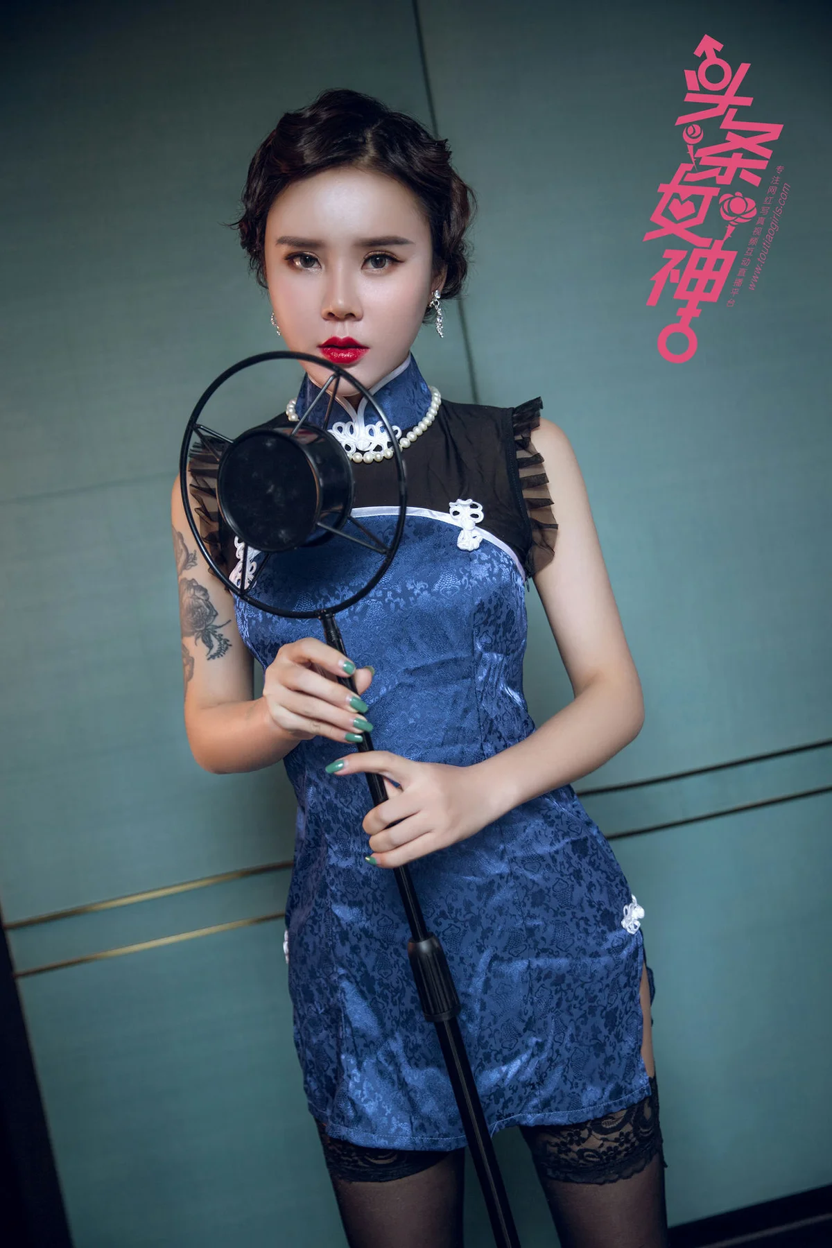 Goddes 头条女神 No.541 Modo 爱丽莎旗袍 - 17