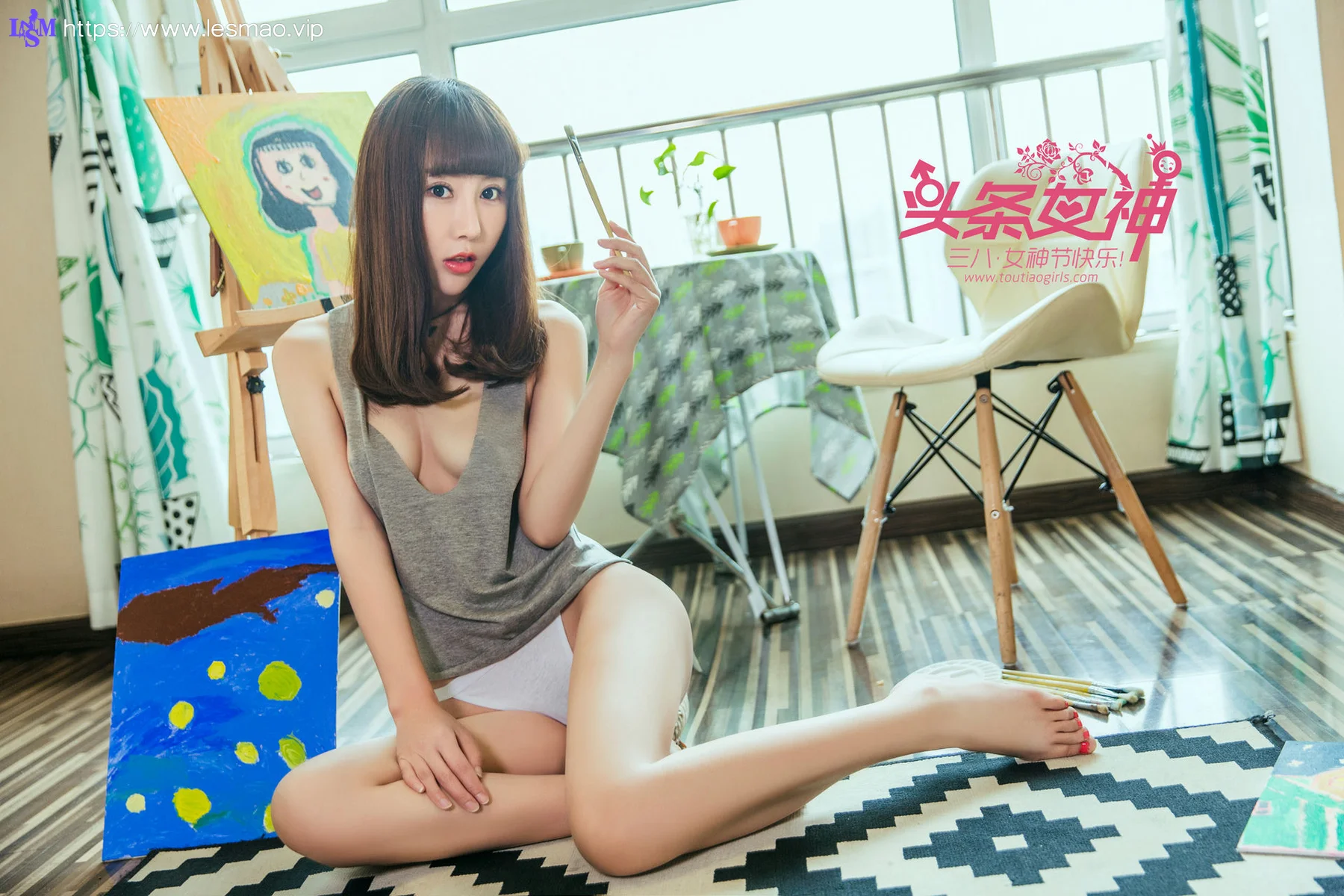 Goddes 头条女神 No.556 Modo 女神节笑笑 - 17