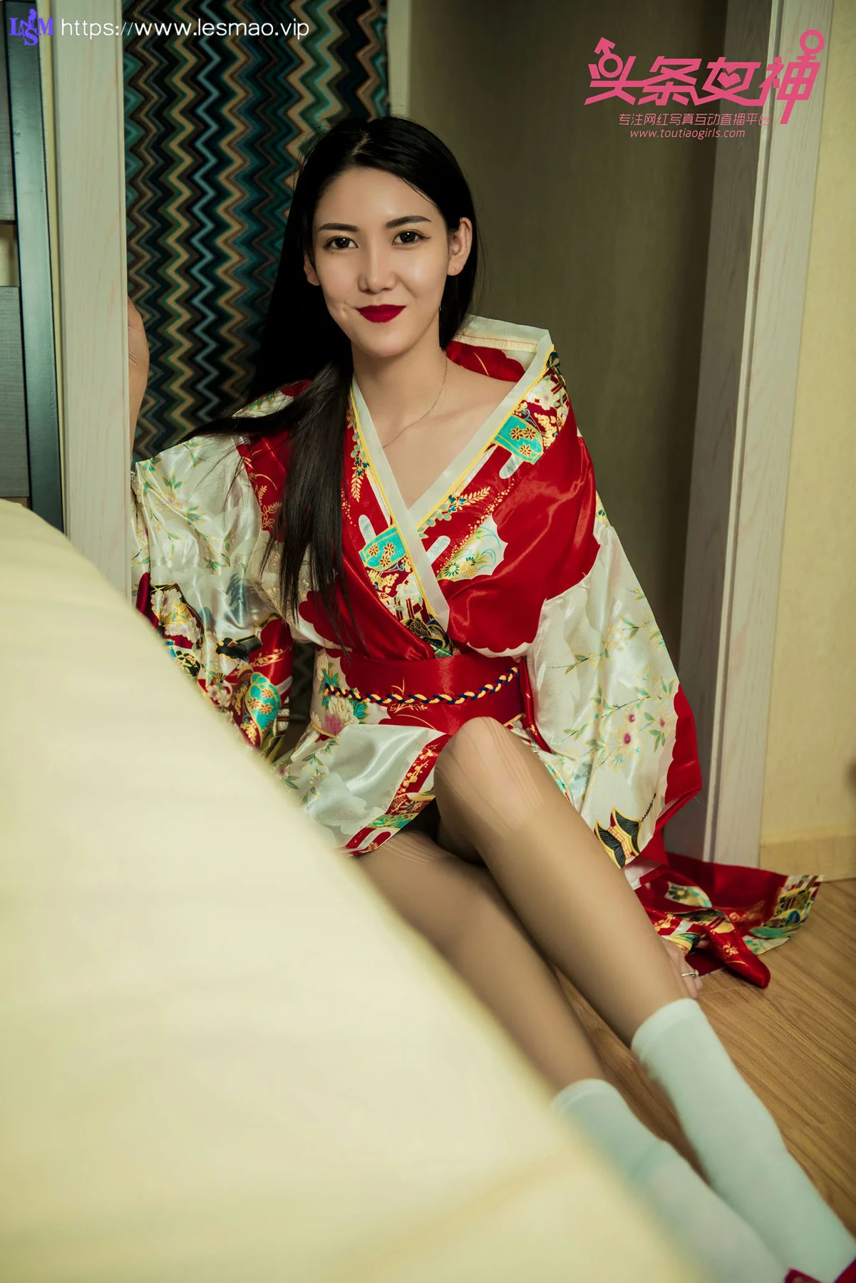 Goddes 头条女神 No.585 Modo 冯雪娇2M白沙发 - 34