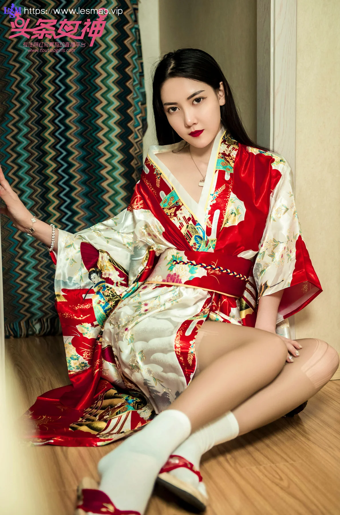 Goddes 头条女神 No.585 Modo 冯雪娇2M白沙发 - 37