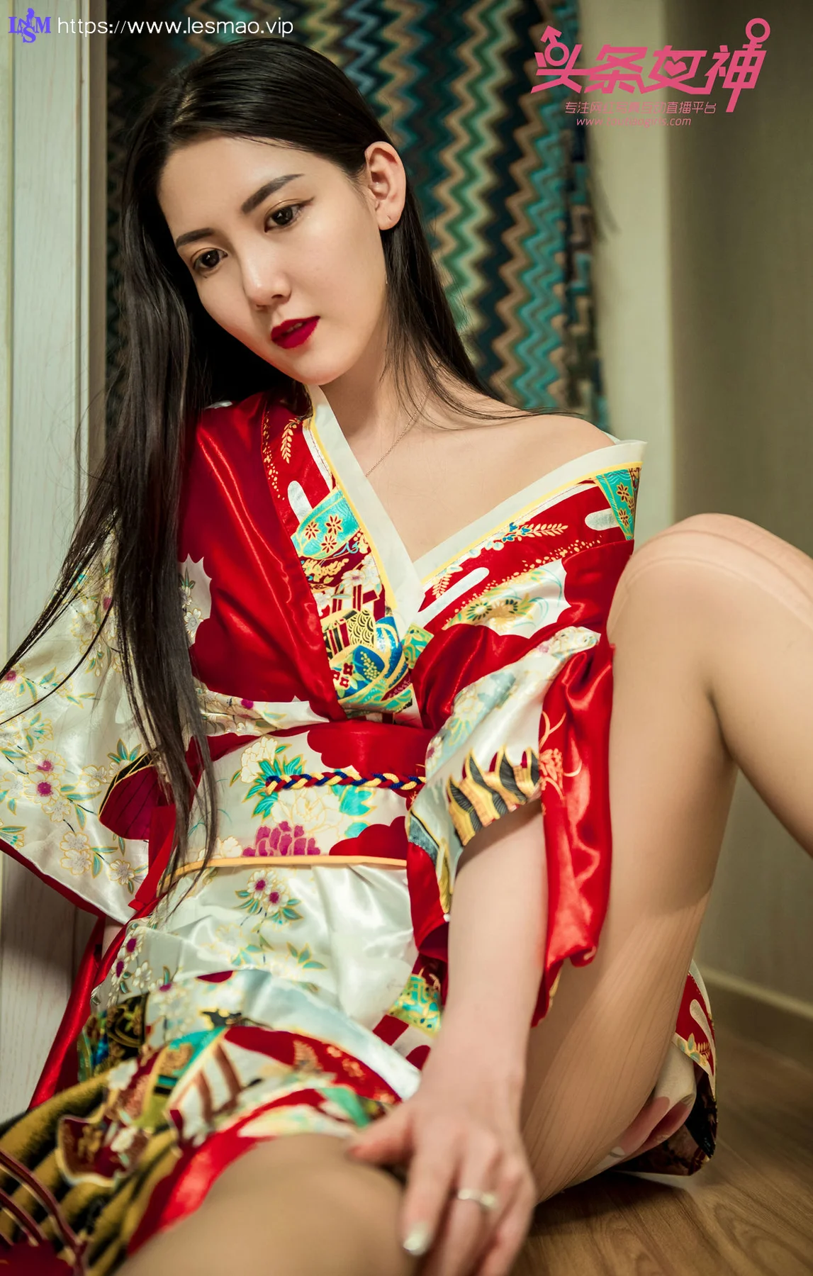 Goddes 头条女神 No.585 Modo 冯雪娇2M白沙发 - 41