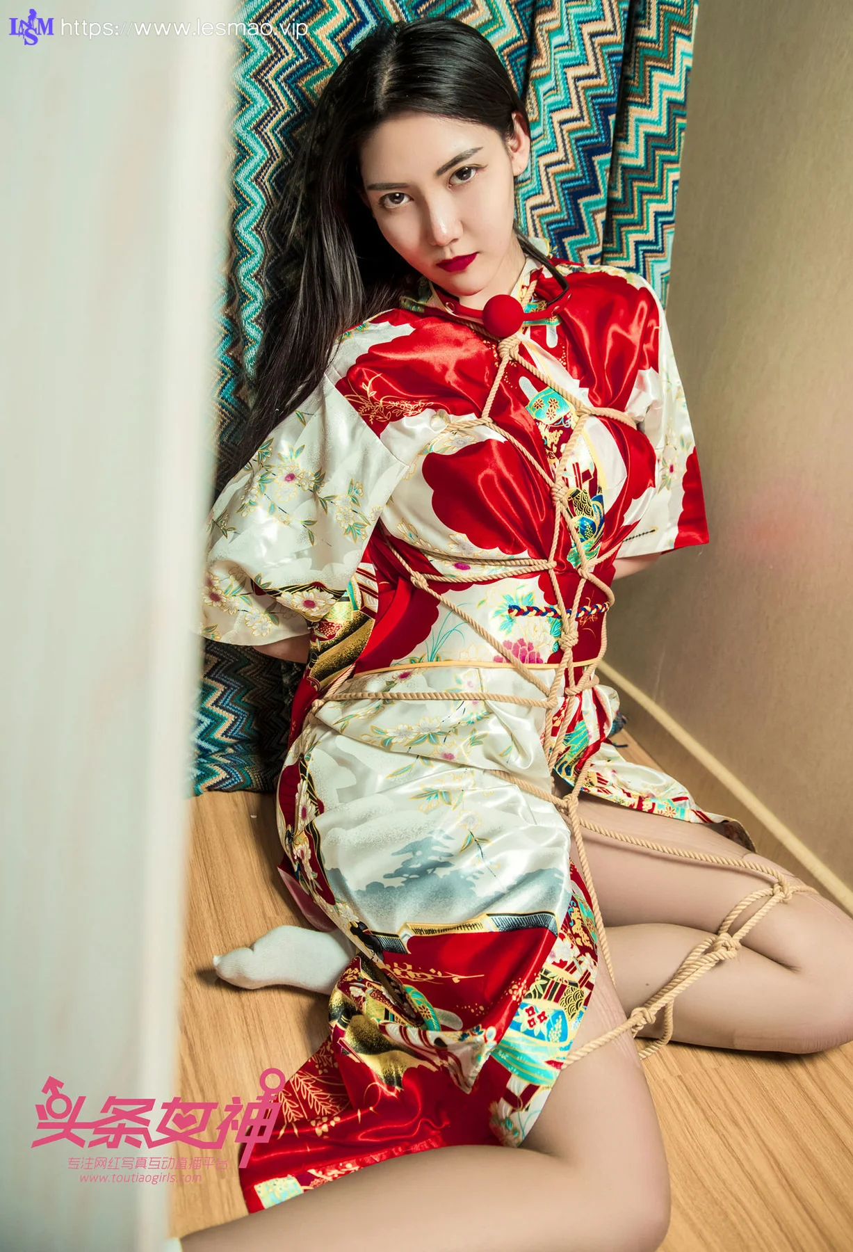 Goddes 头条女神 No.585 Modo 冯雪娇2M白沙发 - 48