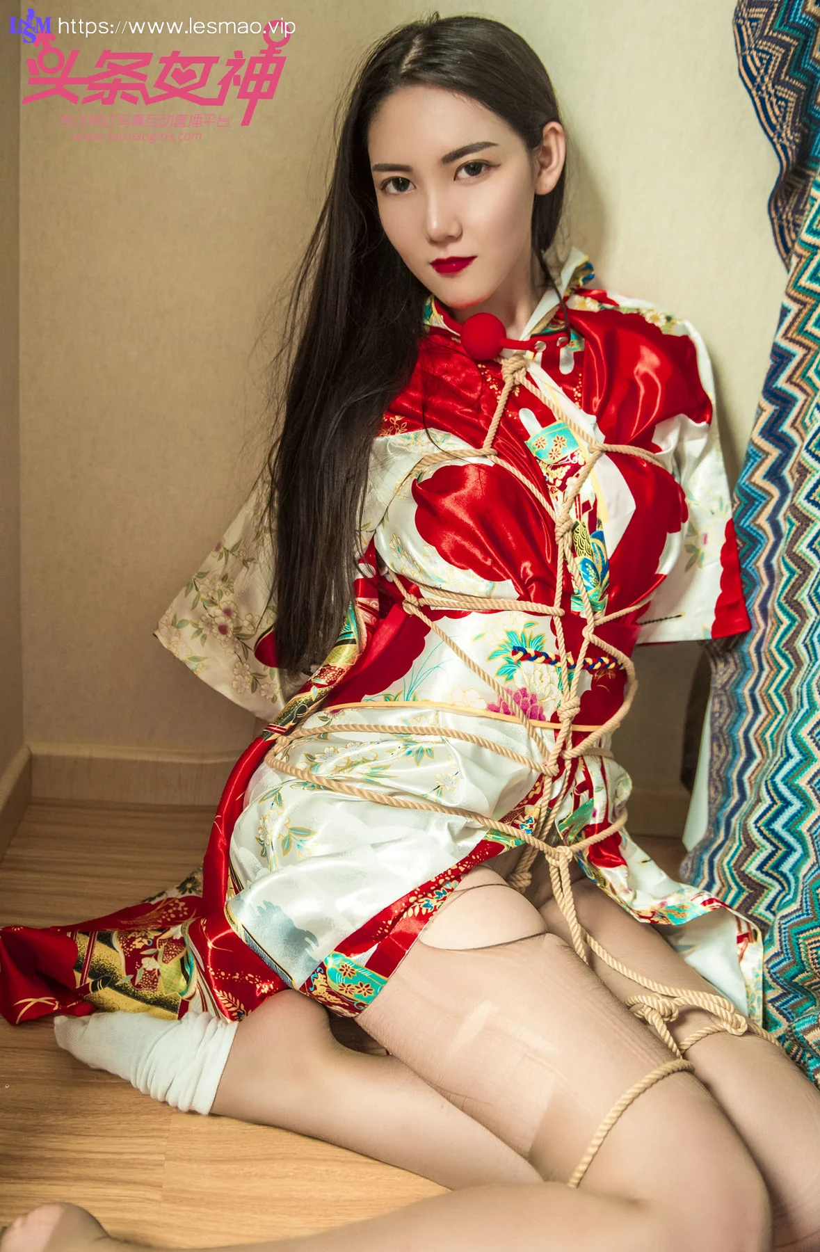 Goddes 头条女神 No.585 Modo 冯雪娇2M白沙发 - 54