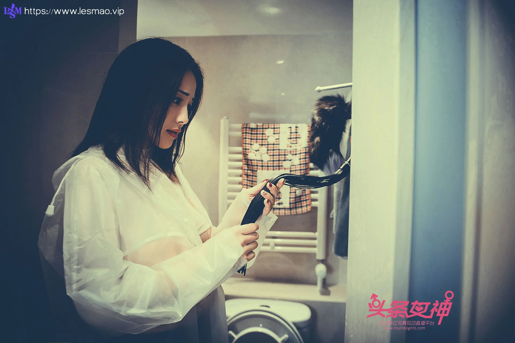 Goddes 头条女神 No.595 Modo 迪爱儿雨衣修水工 - 15