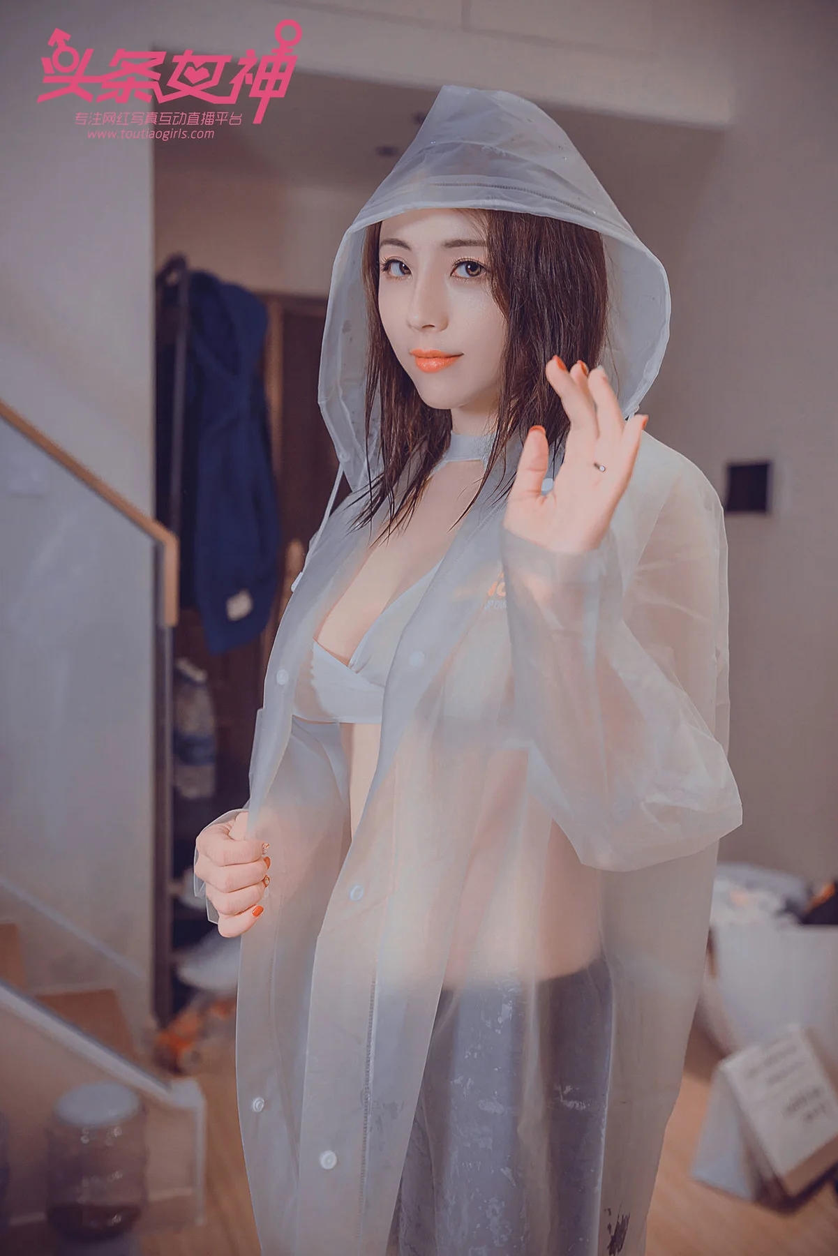 Goddes 头条女神 No.595 Modo 迪爱儿雨衣修水工 - 43