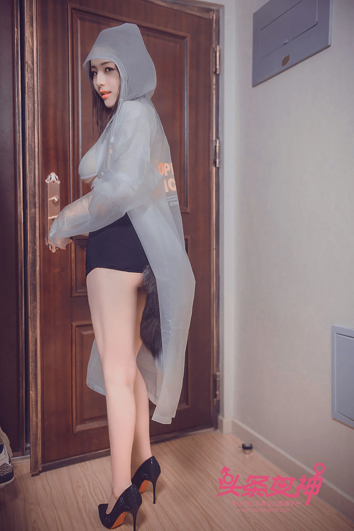 Goddes 头条女神 No.595 Modo 迪爱儿雨衣修水工 - 44