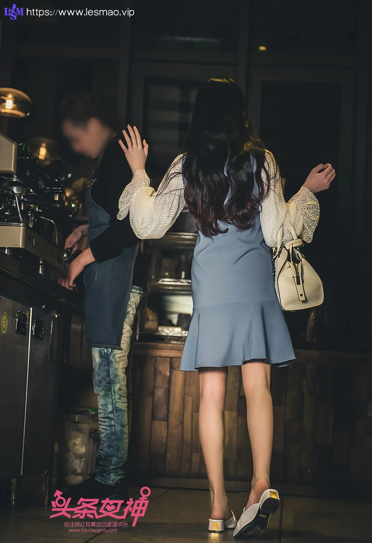 Goddes 头条女神 No.615 大晗巨乳咖啡厅制服 - 14