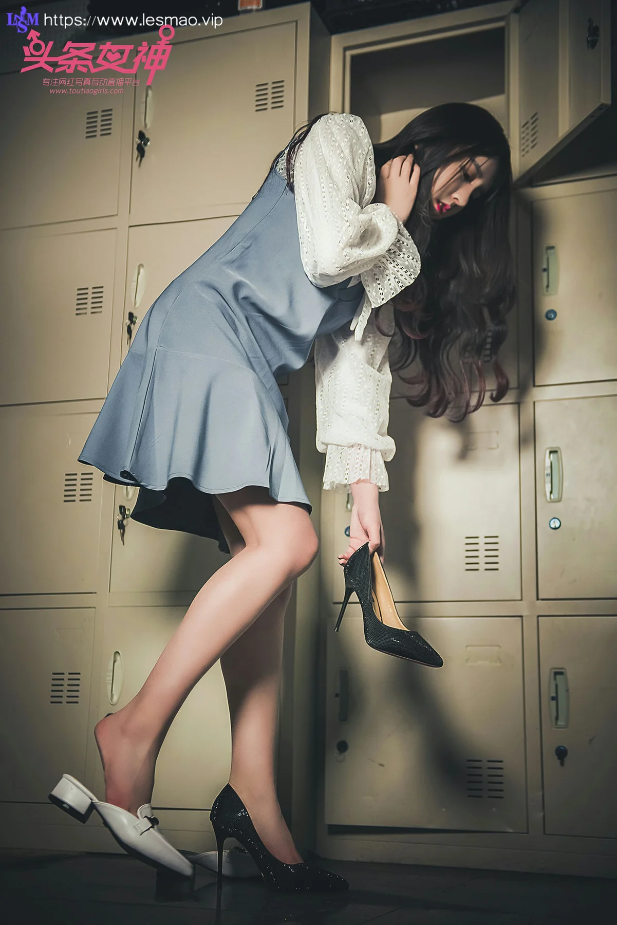Goddes 头条女神 No.615 大晗巨乳咖啡厅制服 - 19