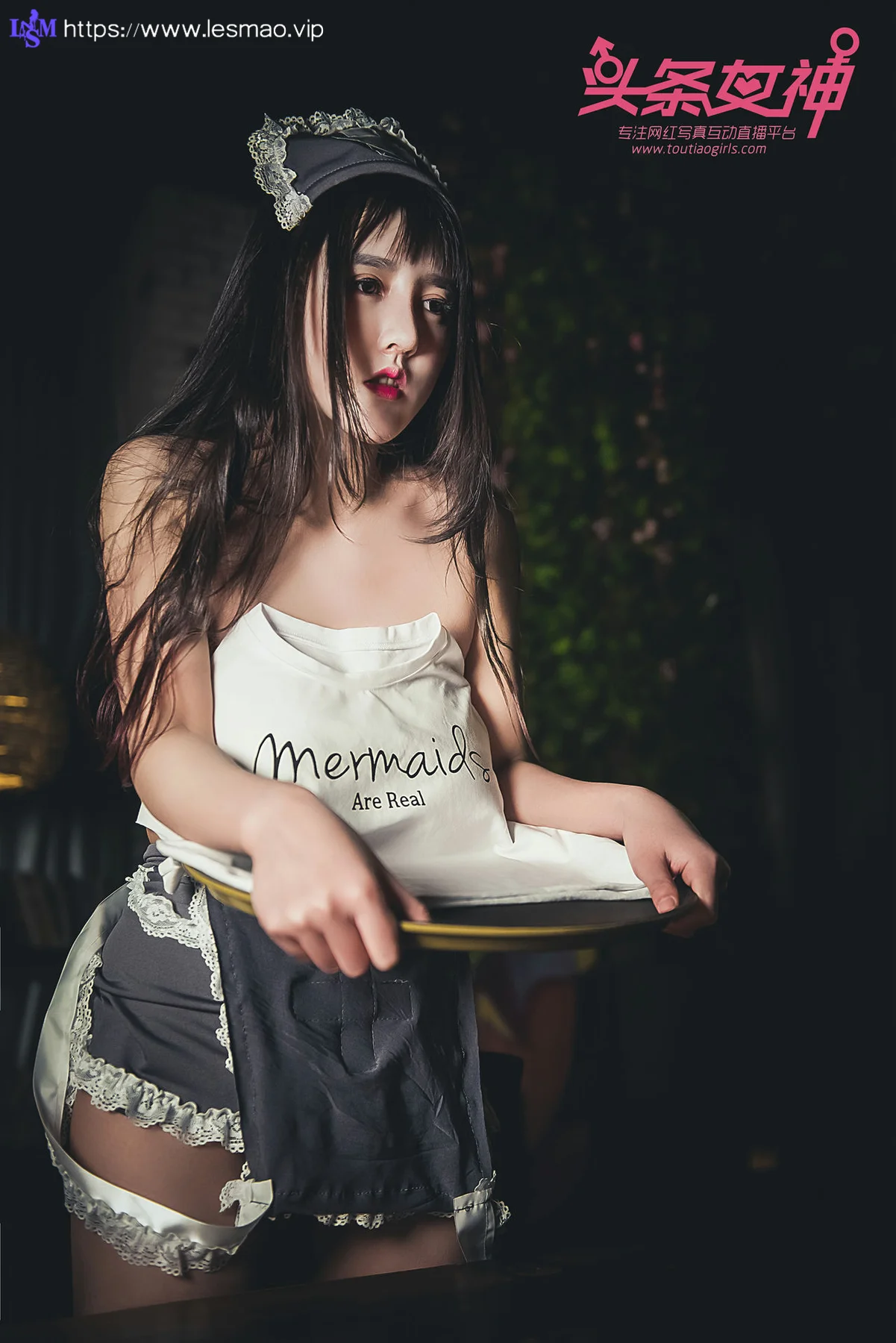 Goddes 头条女神 No.615 大晗巨乳咖啡厅制服 - 36