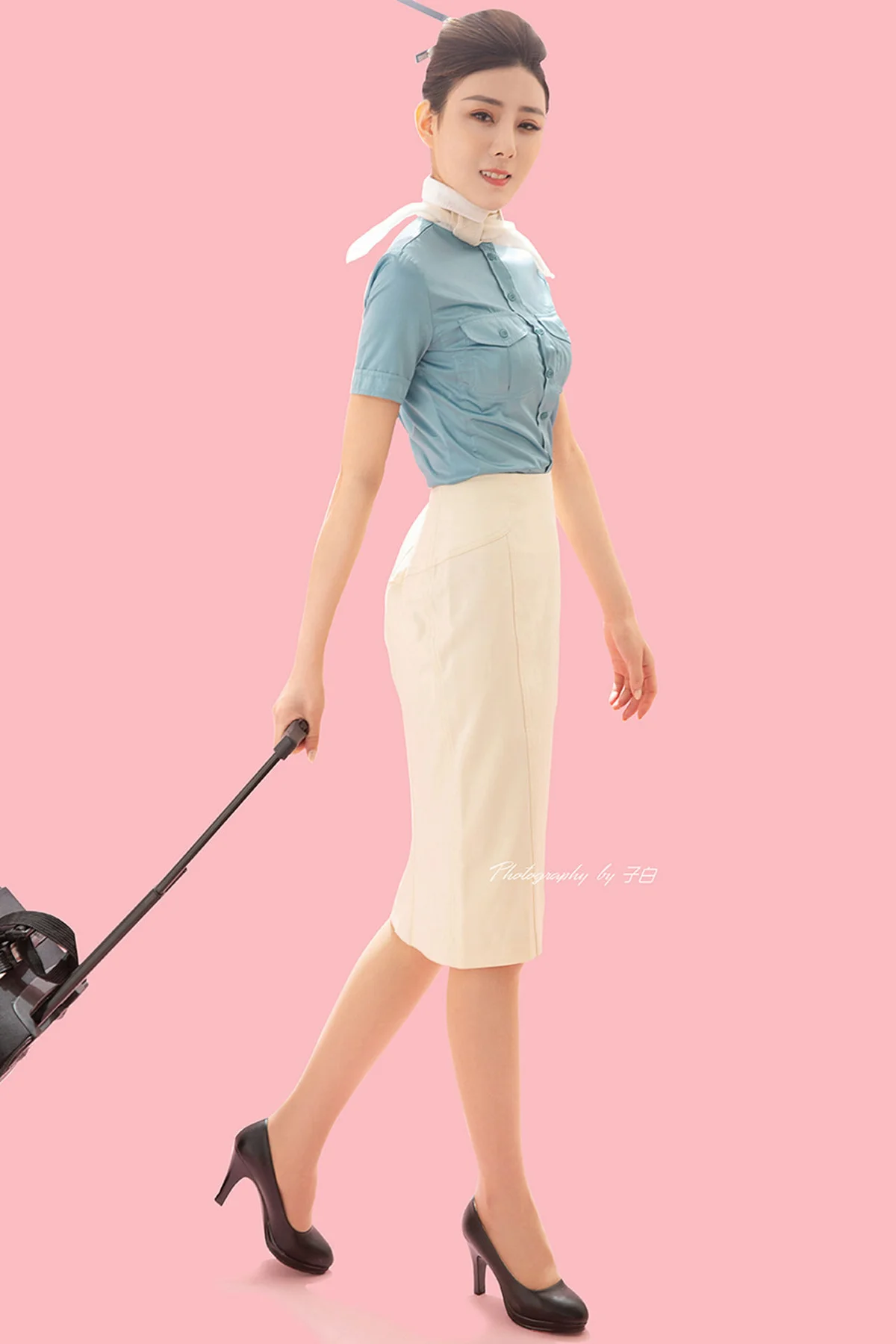 Goddes 头条女神 No.695 空姐合辑 - 34