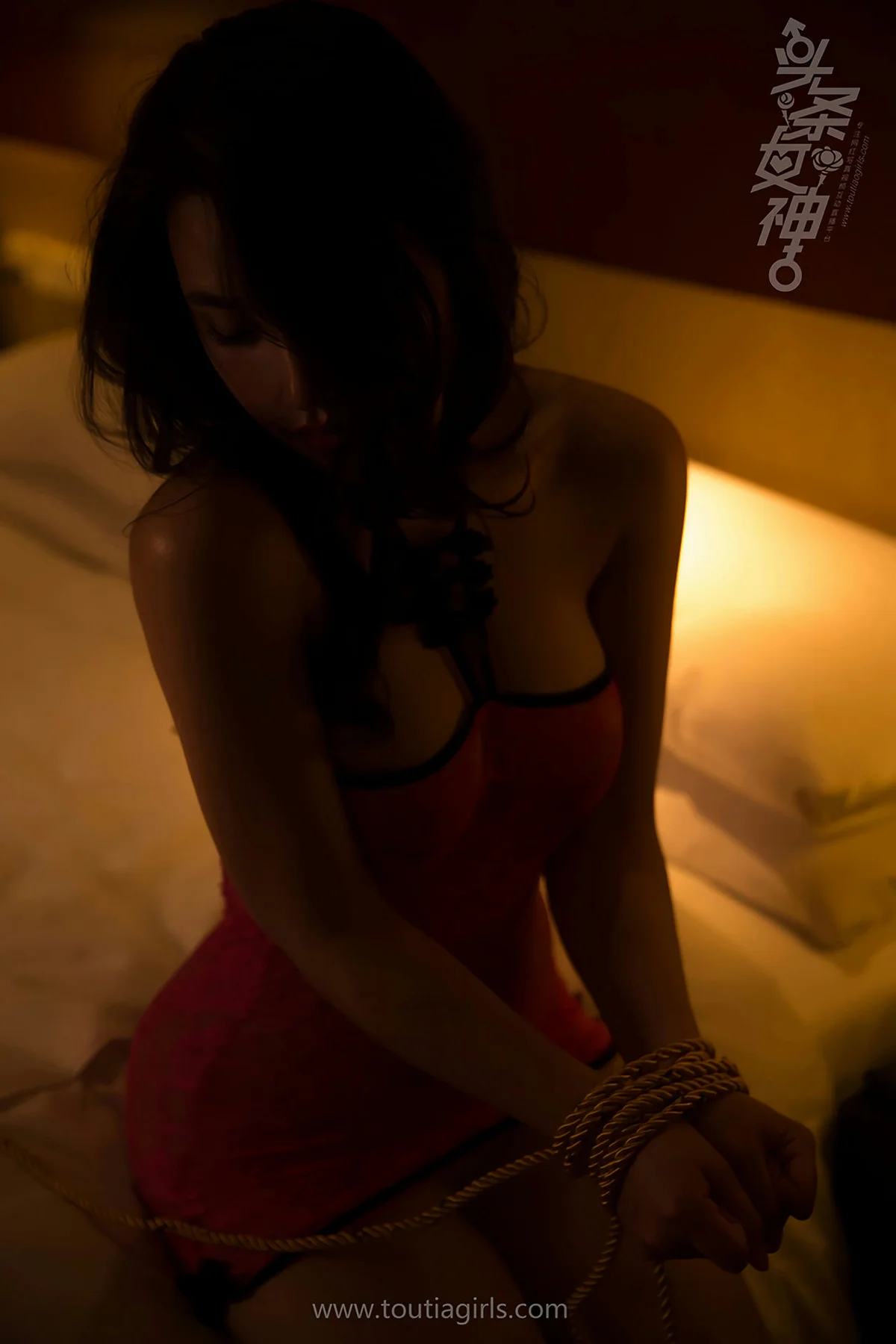 Goddes 头条女神 No.702 唐嫣 御姐绳缚 - 37