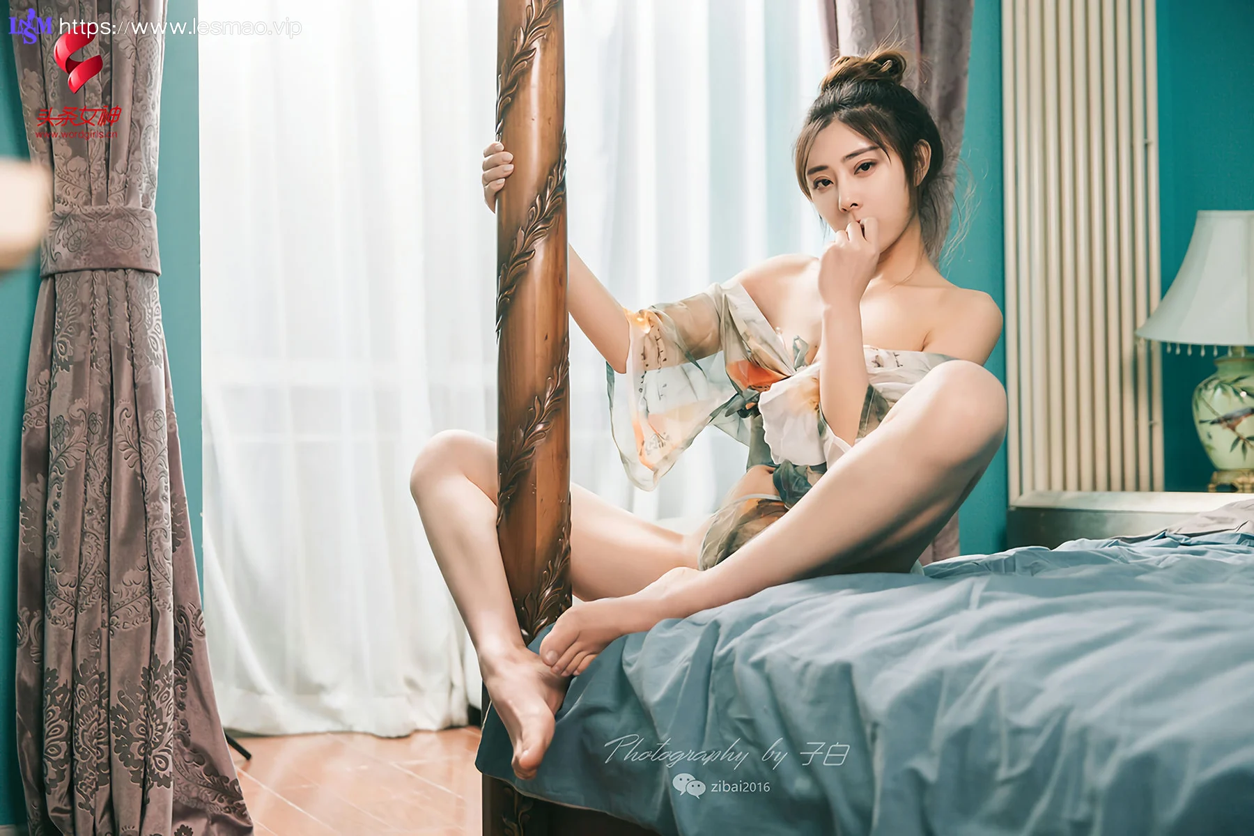 Goddes 头条女神 No.724 莫小希 和风诱惑 - 16