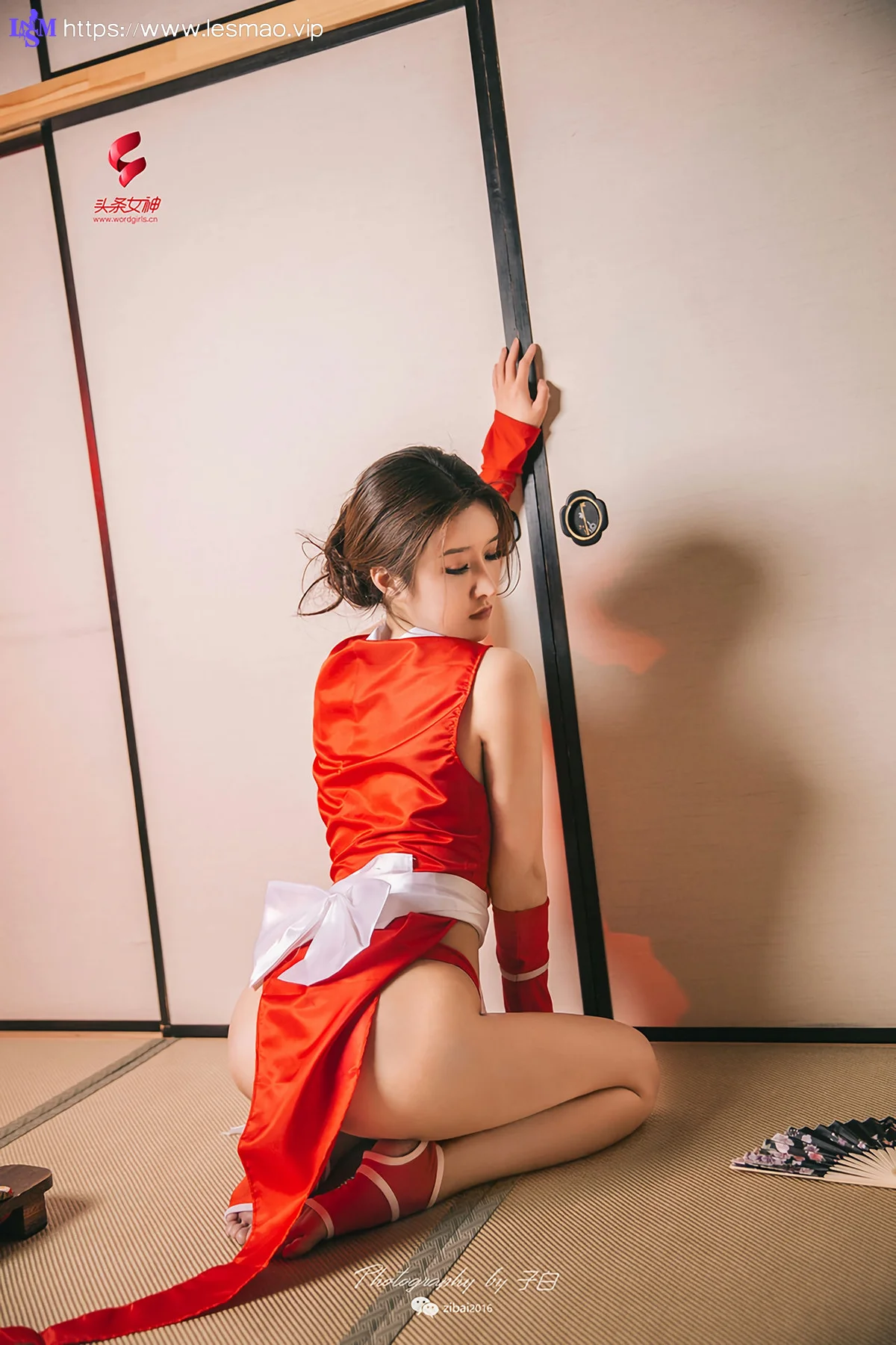 Goddes 头条女神 No.742 JennyR 巨乳不知火舞COS - 13