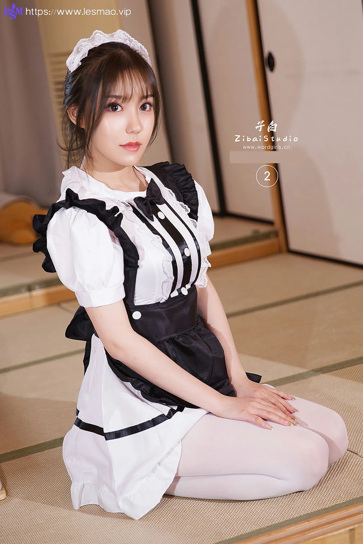 Goddes 头条女神 No.835 丝蜜众筹10P之可爱女仆制服陈亦菲 - 5