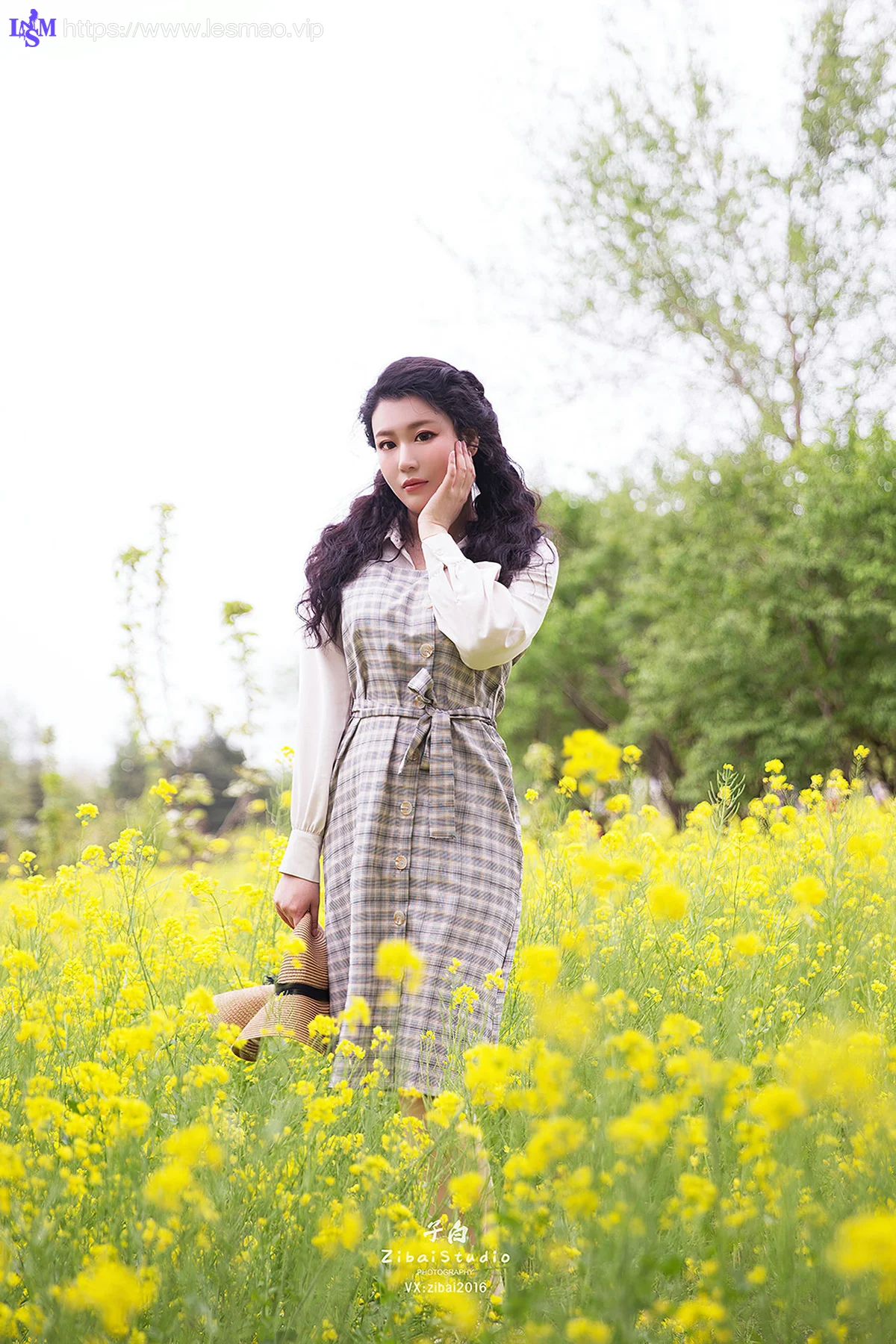 Goddes 头条女神 No.864 油菜花的晴天钟晴 - 6