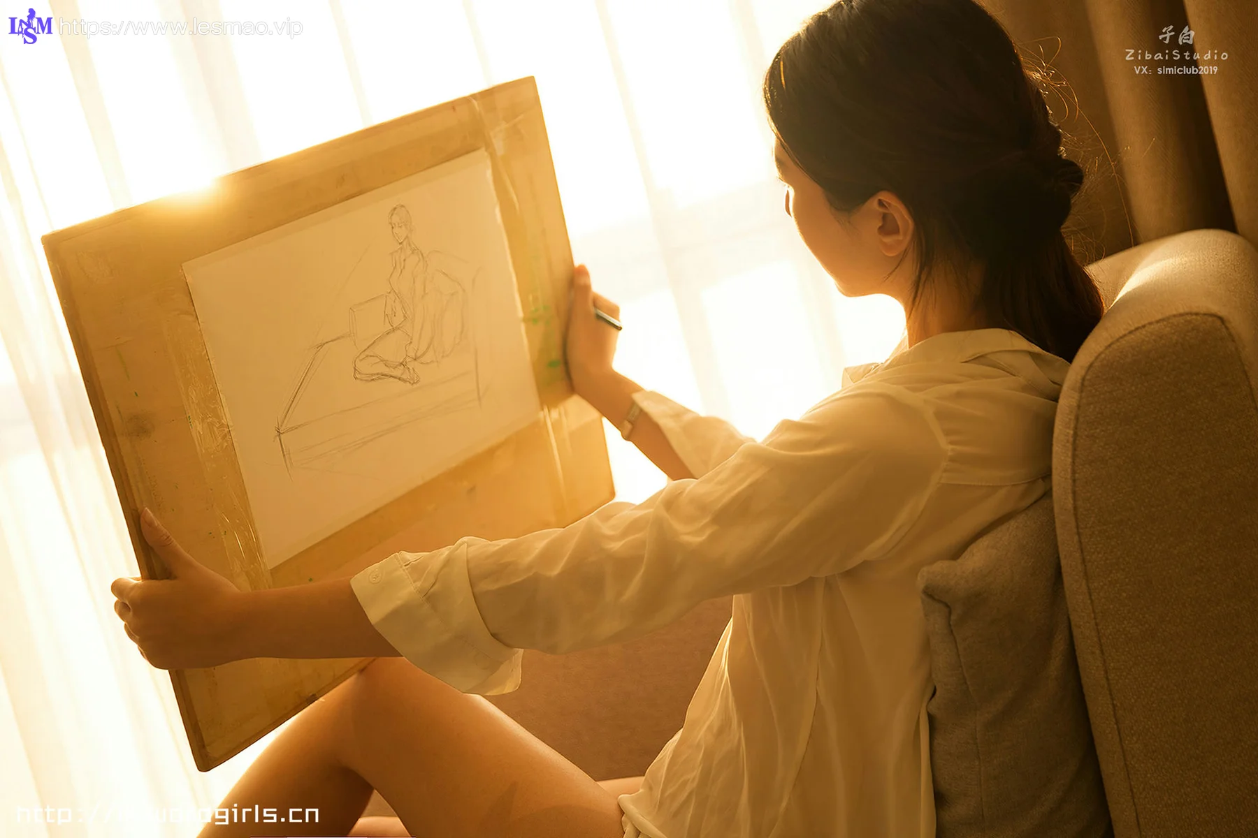 Goddes 头条女神 No.0910 hellen夕阳下的自画像 - 14