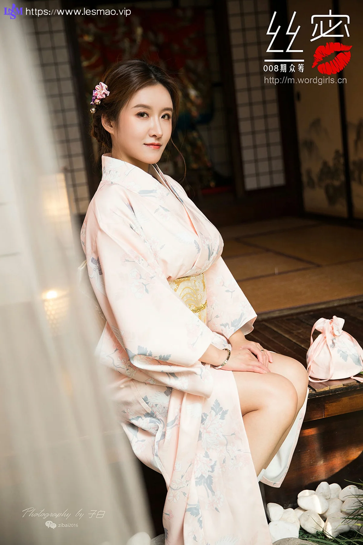 Goddes 头条女神  No.S011 JennyR 008期丝蜜众筹回报之和风花与蛇 - 2