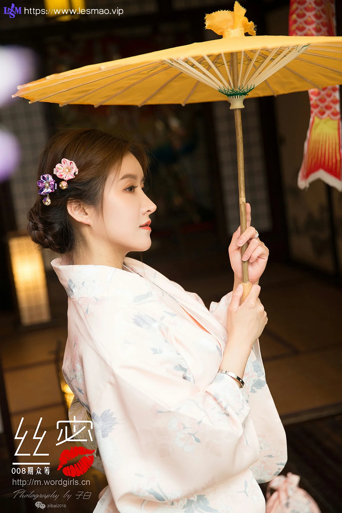 Goddes 头条女神  No.S011 JennyR 008期丝蜜众筹回报之和风花与蛇 - 15