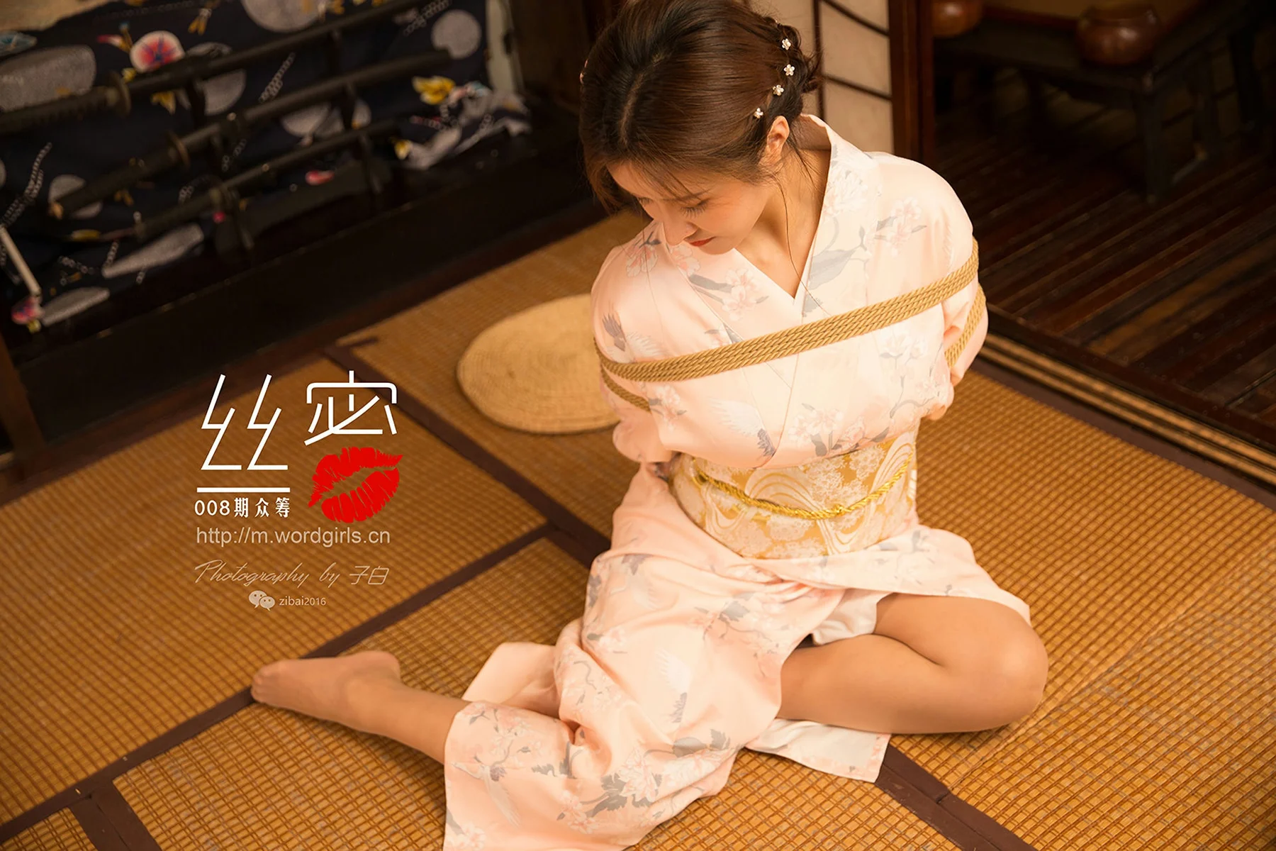 Goddes 头条女神  No.S011 JennyR 008期丝蜜众筹回报之和风花与蛇 - 47