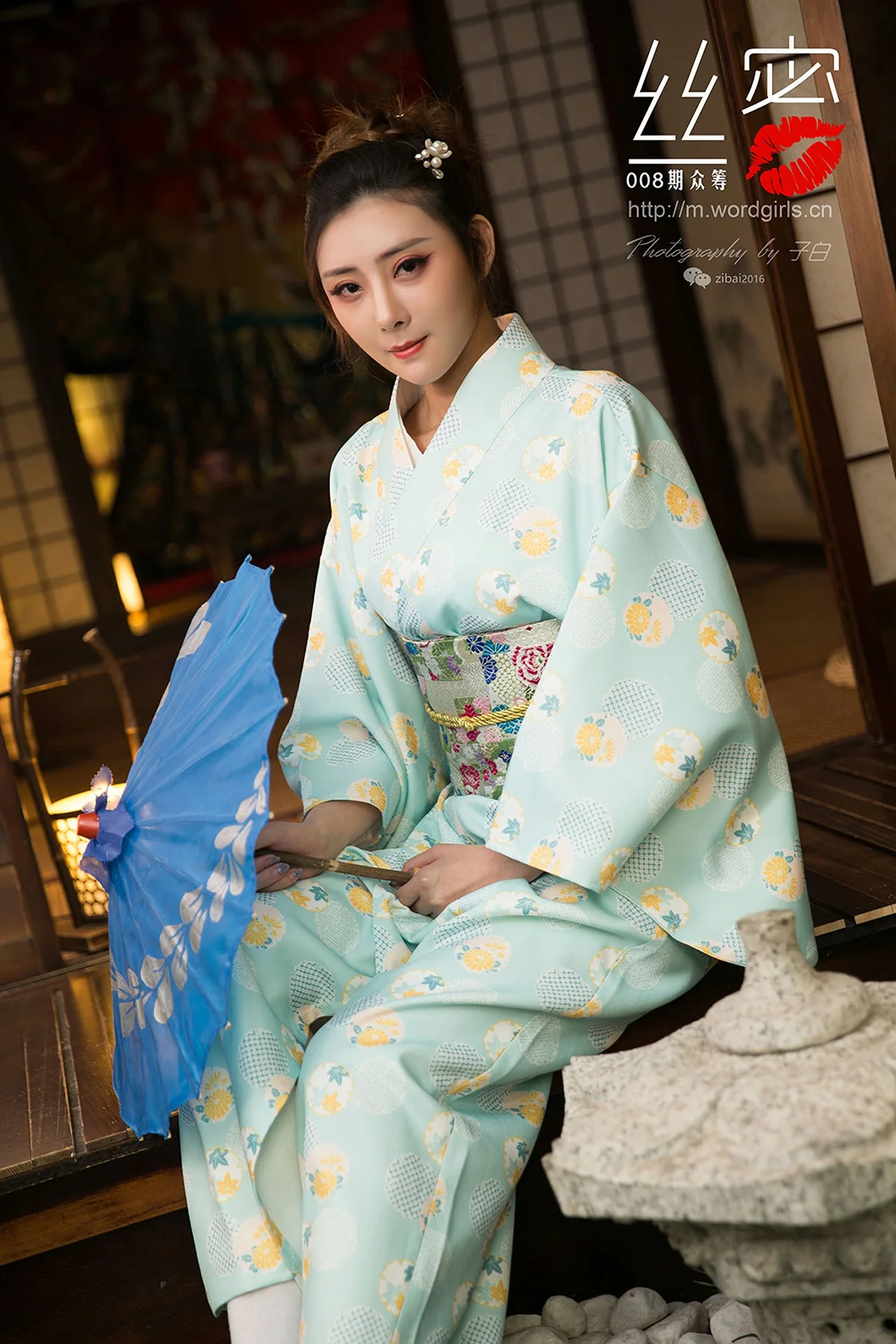 Goddes 头条女神  No.S011 JennyR 008期丝蜜众筹回报之和风花与蛇 - 75