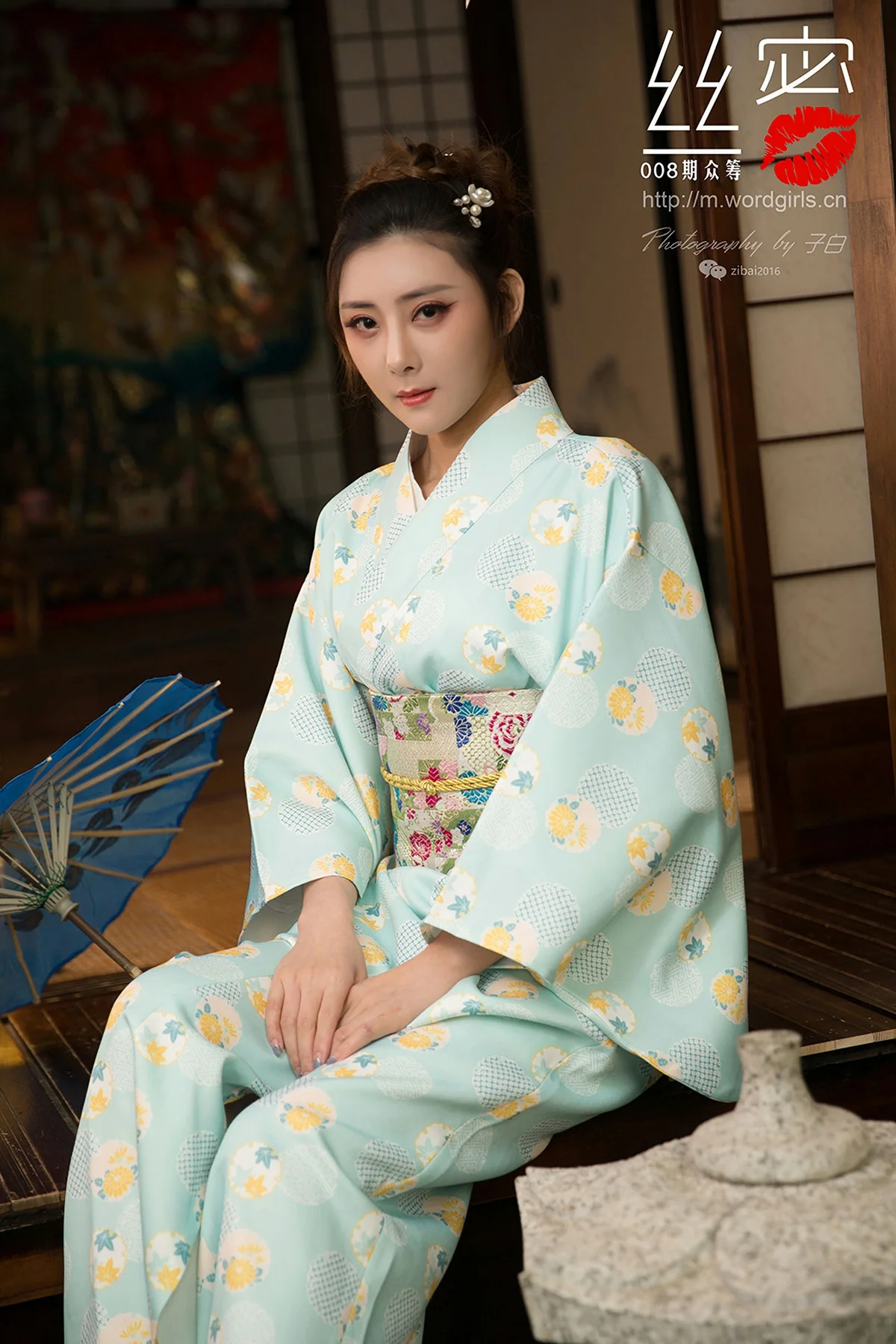 Goddes 头条女神  No.S011 JennyR 008期丝蜜众筹回报之和风花与蛇 - 76