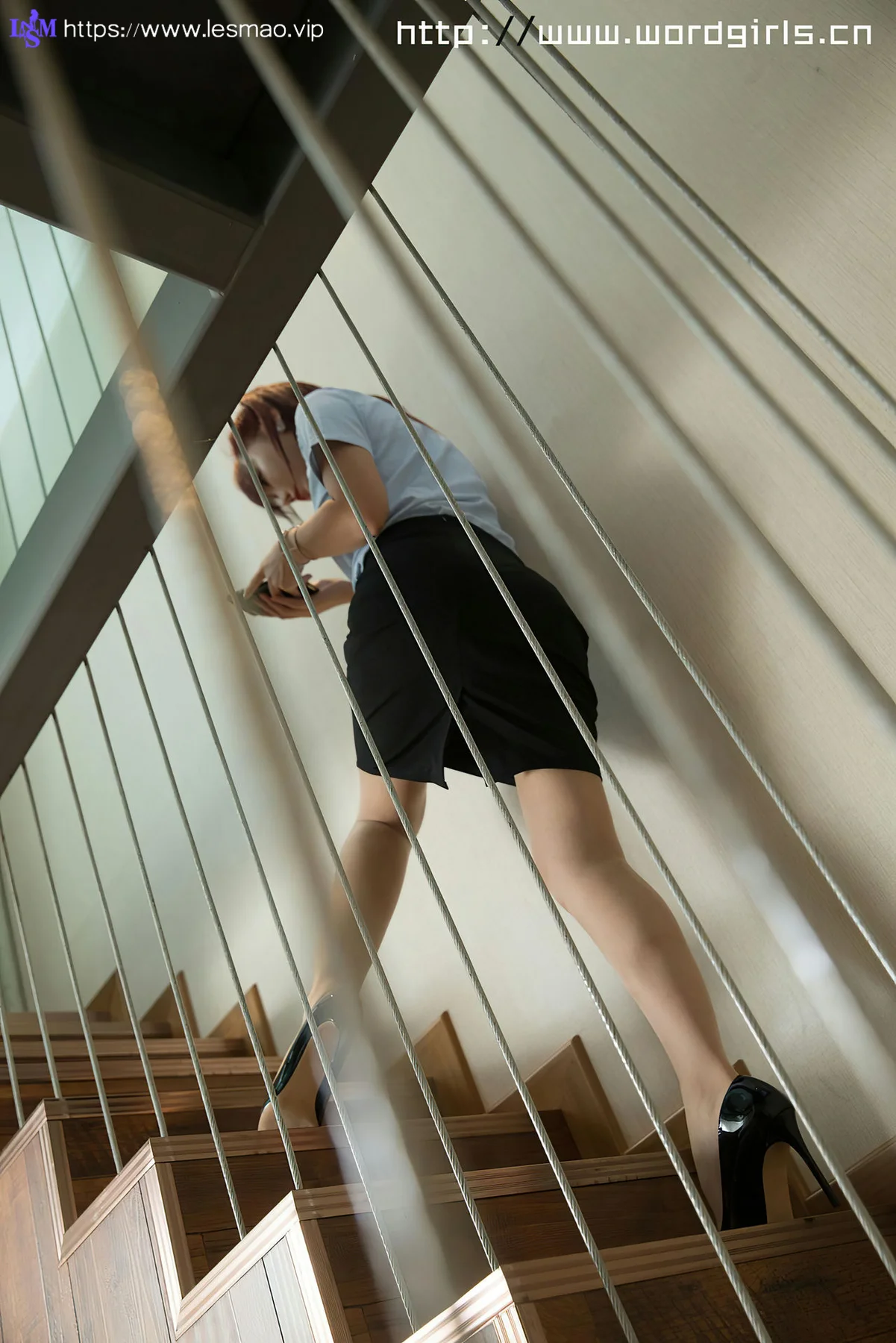 Goddes 头条女神 No.S047 茶水间的OL女士VIP版艾小青 - 46