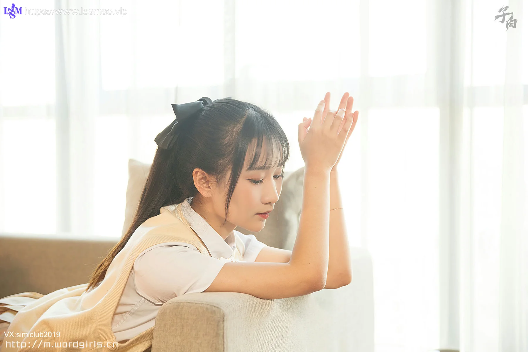 Goddes 头条女神 No.S052 婴宁早上好VIP版 - 16