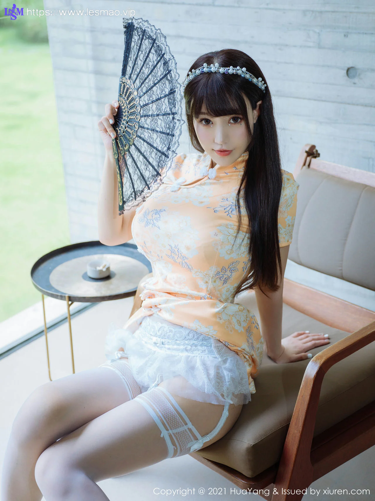 HuaYang 花漾show Vol.436 典雅旗袍 朱可儿Flower 桂林旅拍11 - 6