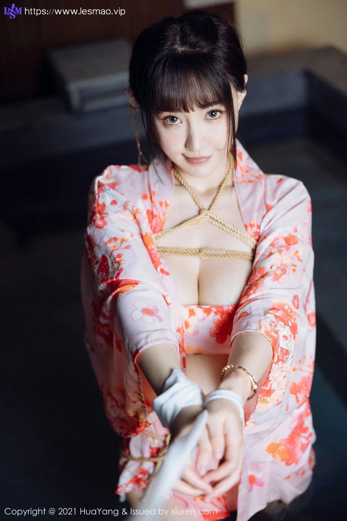 HuaYang 花漾show Vol.463 温泉和服捆绑 朱可儿Flower 成都旅拍33 - 23