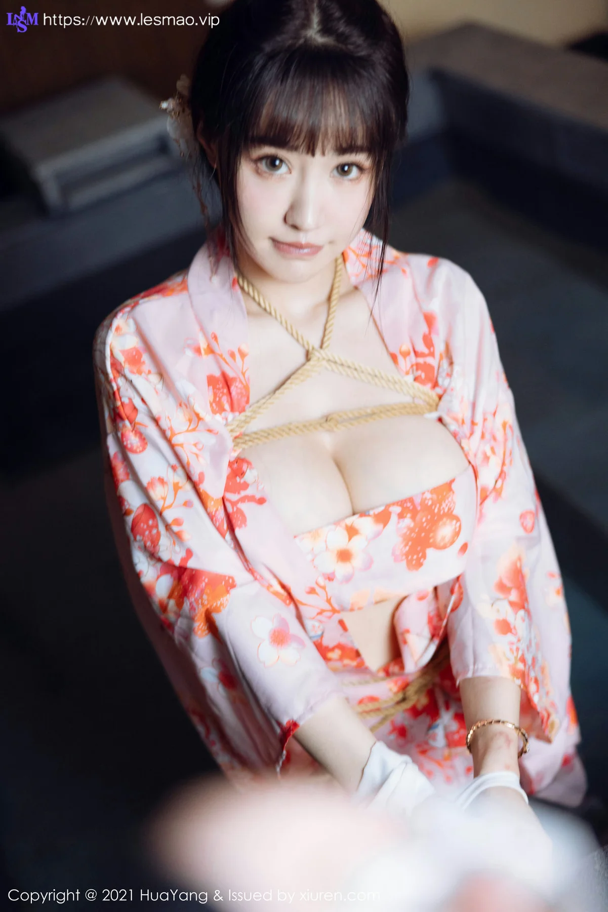 HuaYang 花漾show Vol.463 温泉和服捆绑 朱可儿Flower 成都旅拍33 - 24