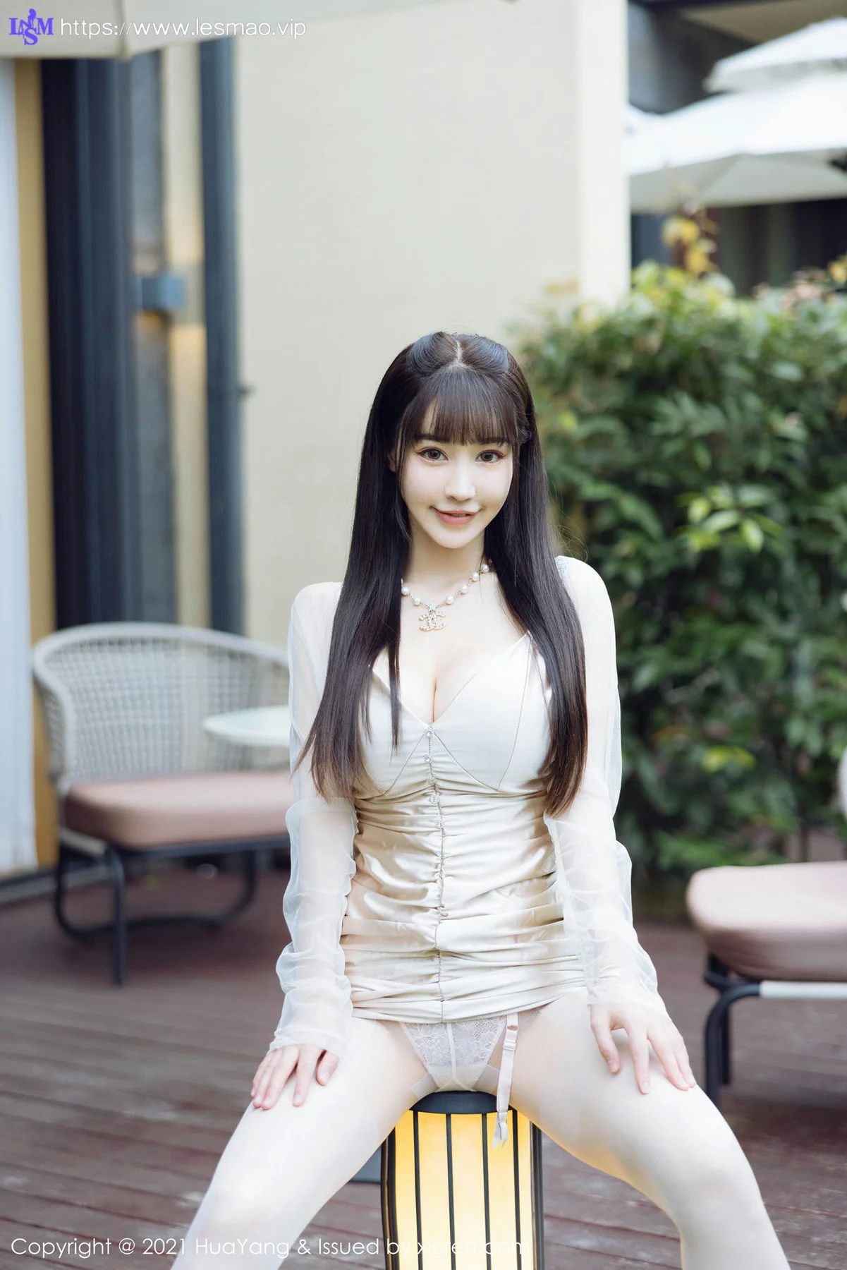 HuaYang 花漾show Vol.471 白纱丝袜 朱可儿Flower 成都旅拍33 - 13