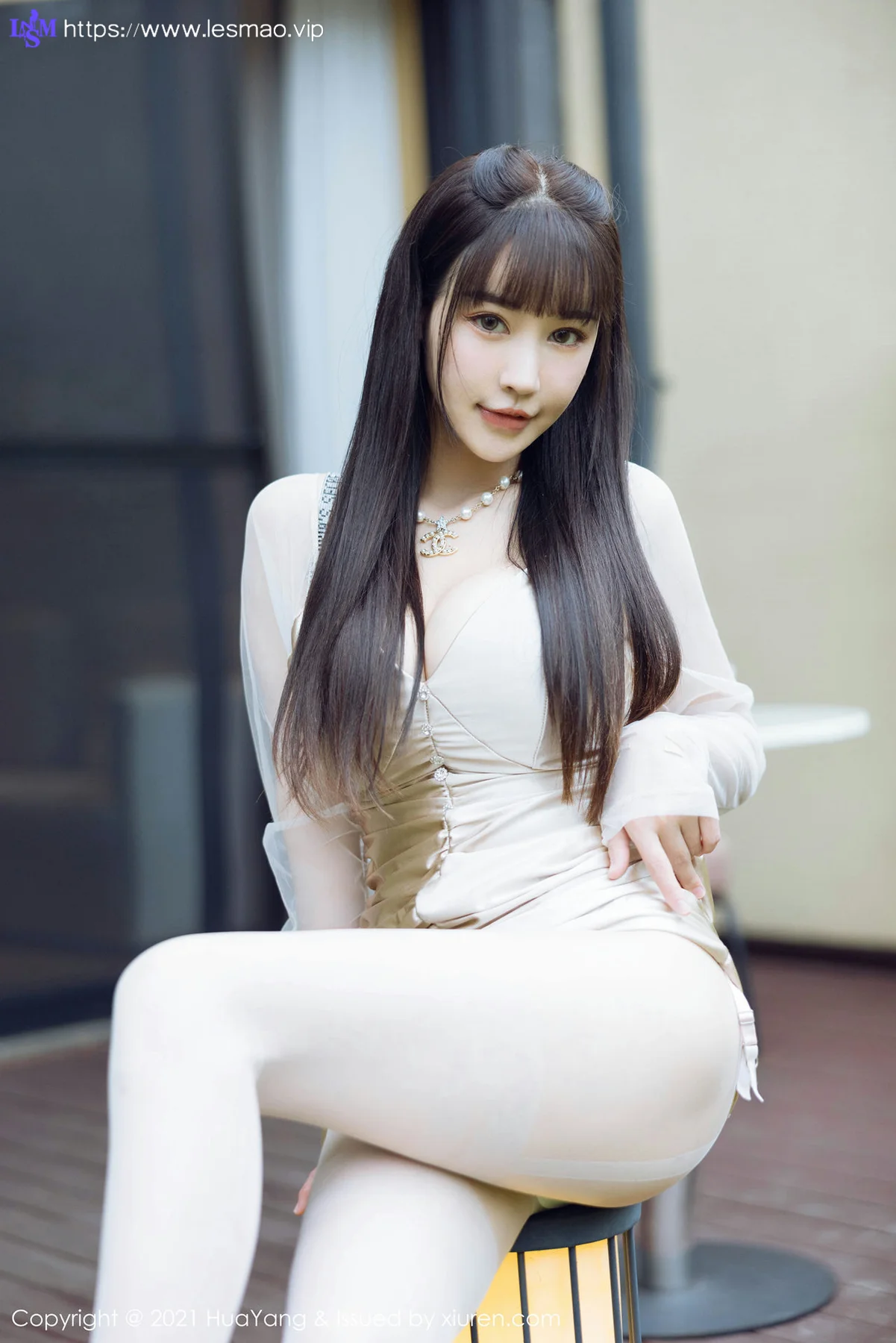 HuaYang 花漾show Vol.471 白纱丝袜 朱可儿Flower 成都旅拍33 - 15