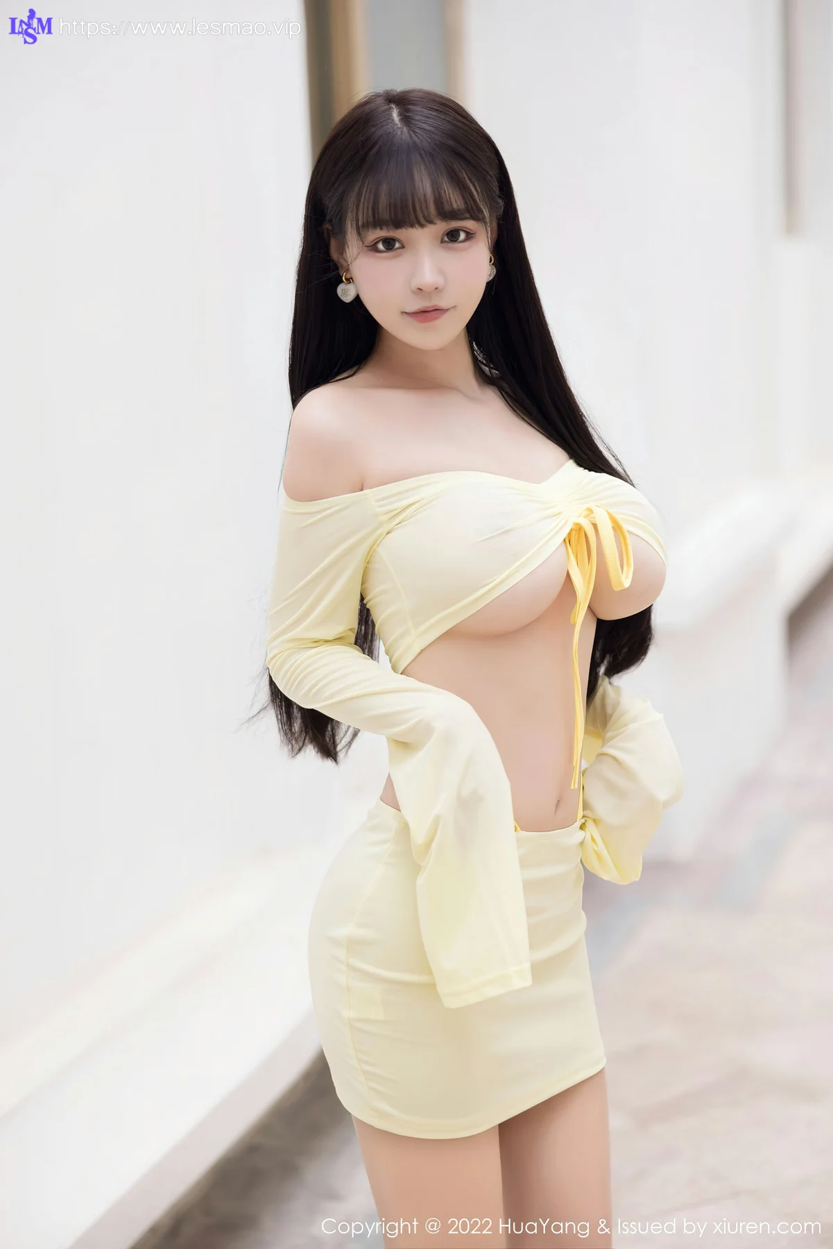HuaYang 花漾show Vol.522 朱可儿Flora 轻透服饰西双版纳旅拍11 - 4