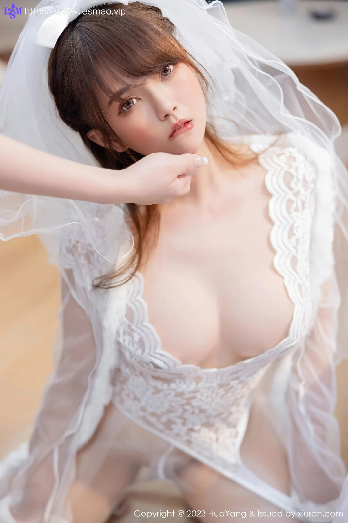 HuaYang 花漾show Vol.524 张思允Nice 白色婚纱西双版纳旅拍111 - 22