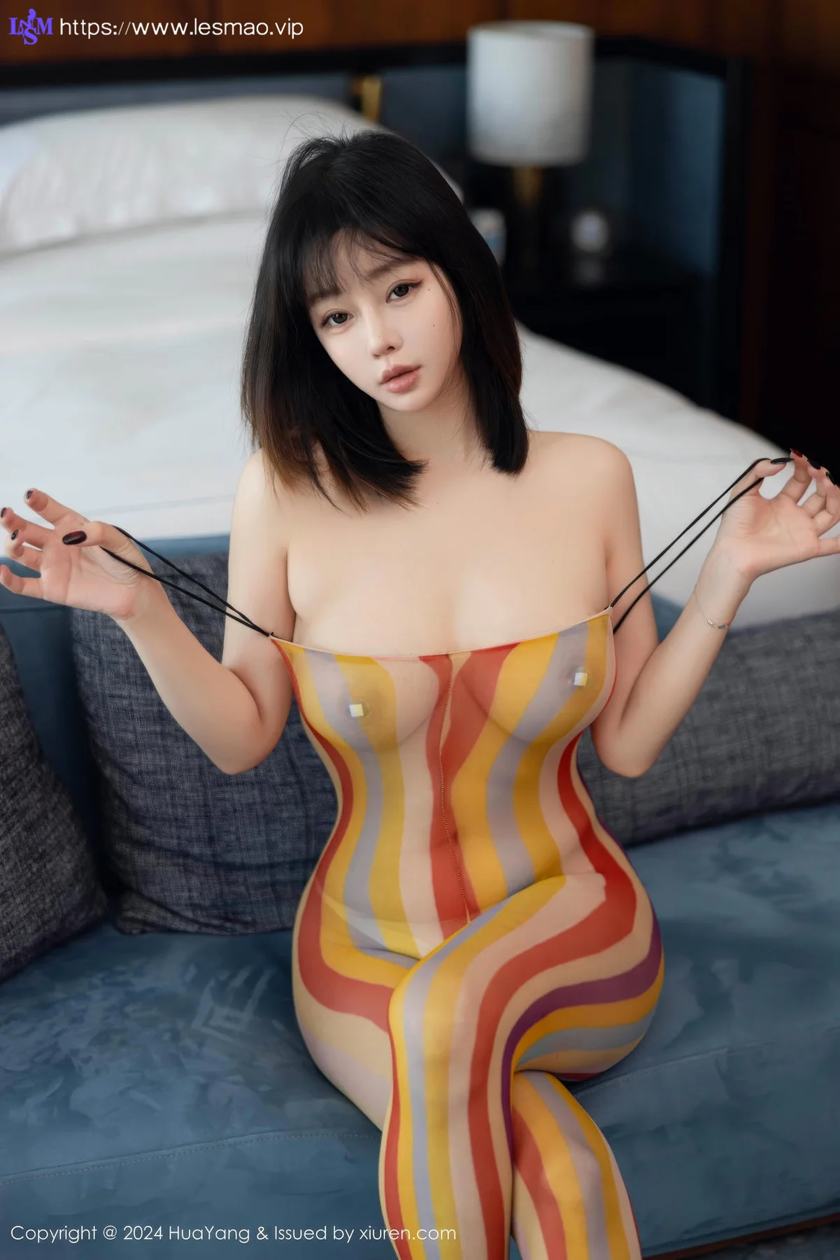 HuaYang 花漾show Vol.622 王雨纯 丝袜连体衣 - 26