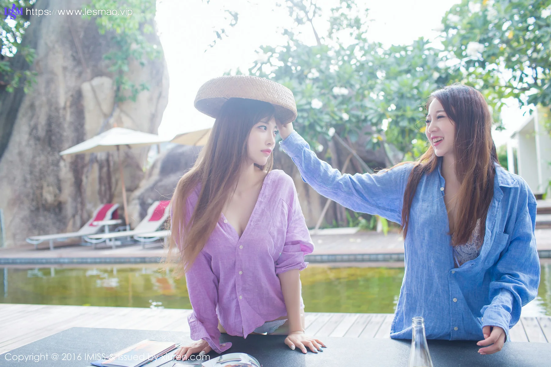 IMiss 爱蜜社 Vol.133 Modo 赵小米Kitty和sugar小甜心CC 合辑校园 - 27