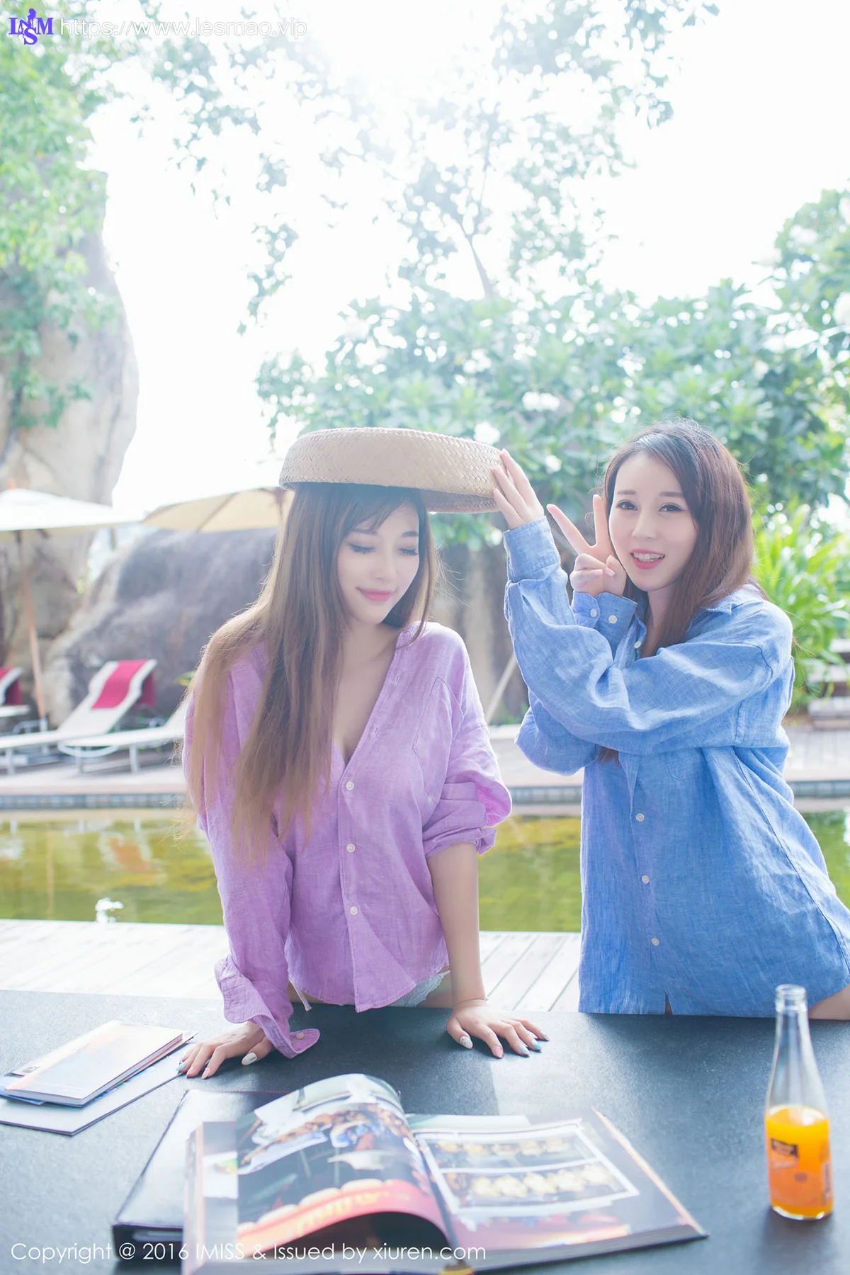 IMiss 爱蜜社 Vol.133 Modo 赵小米Kitty和sugar小甜心CC 合辑校园 - 28