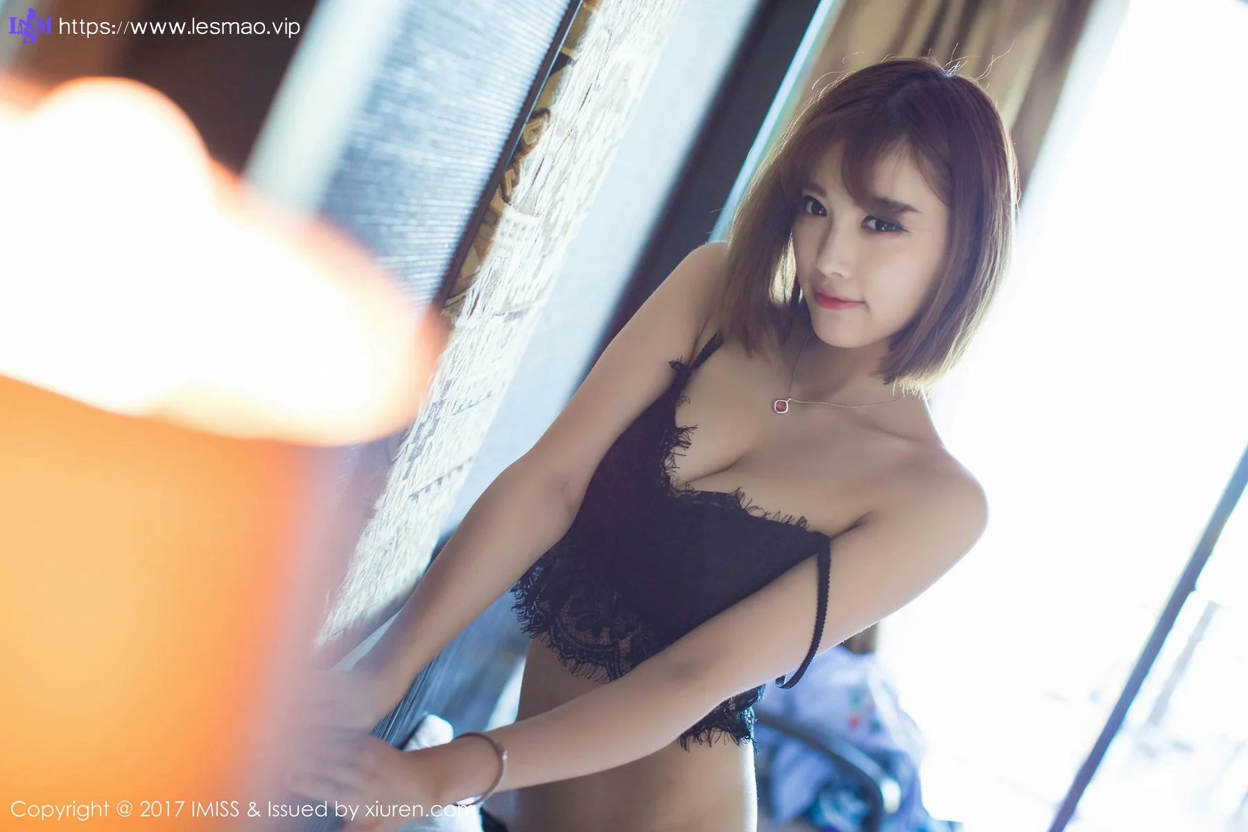 IMiss 爱蜜社 Vol.161 Modo 杨晨晨sugar 爆乳捆绑短发美女 - 42