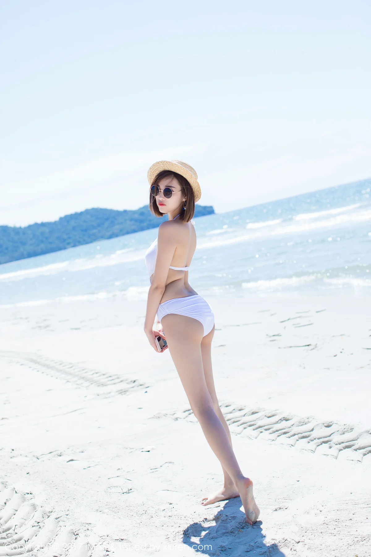 IMiss 爱蜜社 Vol.169 Modo 杨晨晨sugar 可爱沙滩短发美女 - 25