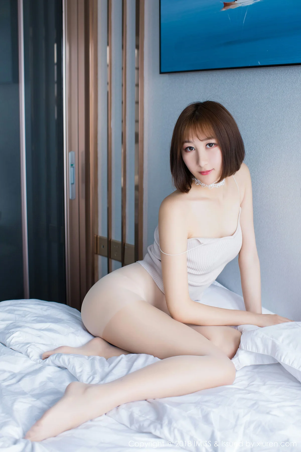 IMiss 爱蜜社 Vol.240 丝袜萝莉九尾Ivy- - 34