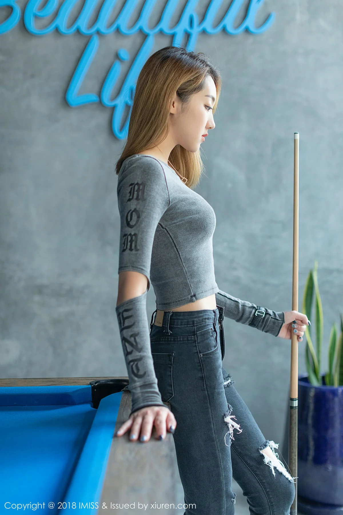 IMiss 爱蜜社 Vol.295 美琪vicky清纯小可爱 - 22