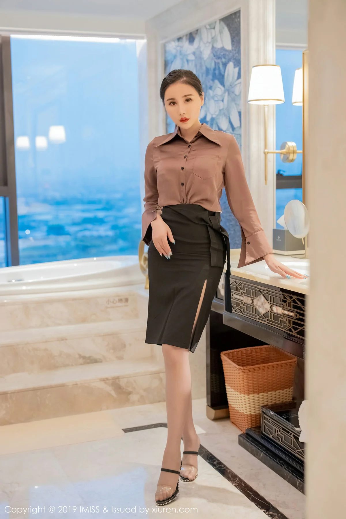 IMiss 爱蜜社 Vol.380 新人模特静雅miya首套写真 - 31