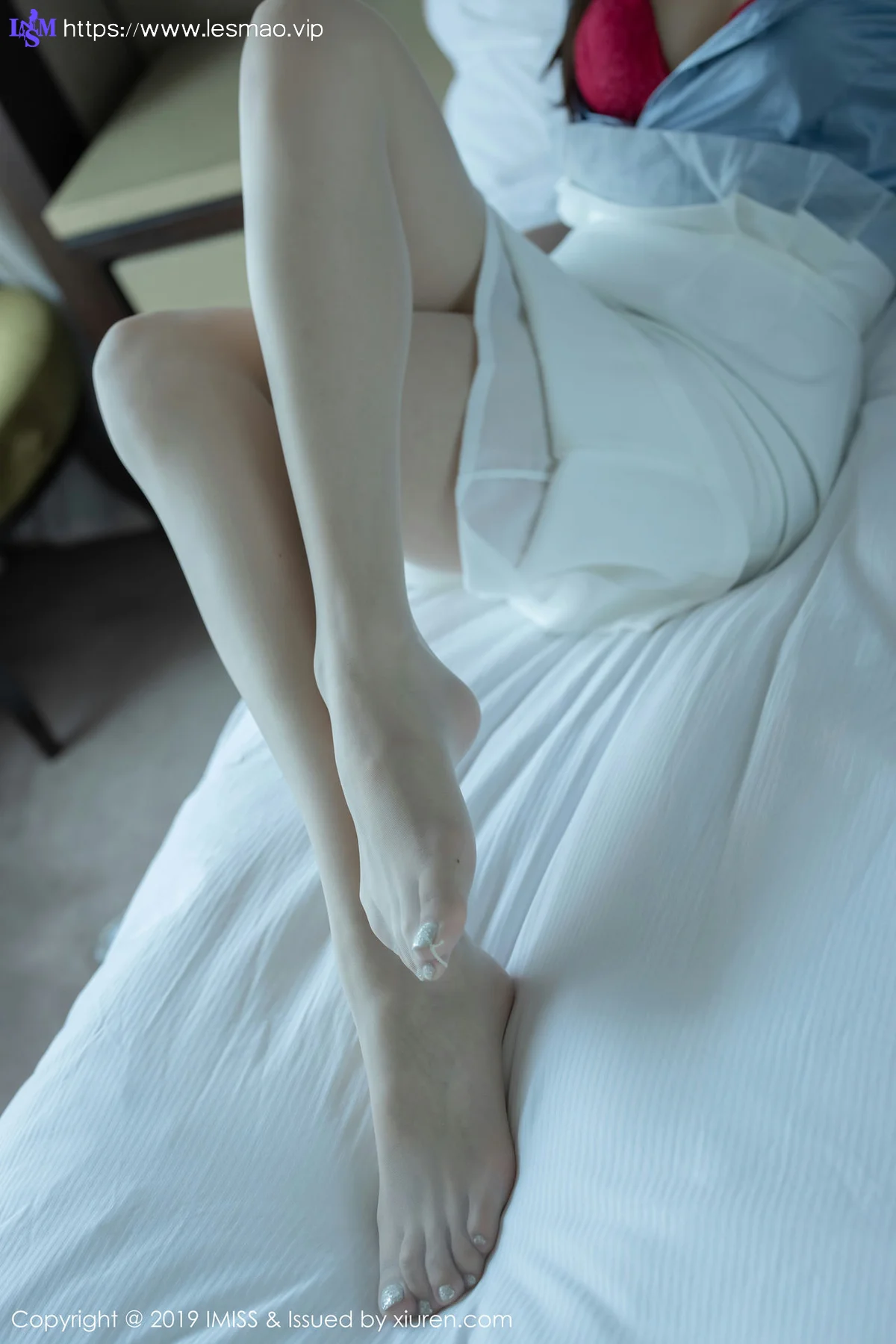 IMiss 爱蜜社 Vol.424 丝袜美腿视觉诱惑 许诺Sabrina 丝袜美腿 - 28
