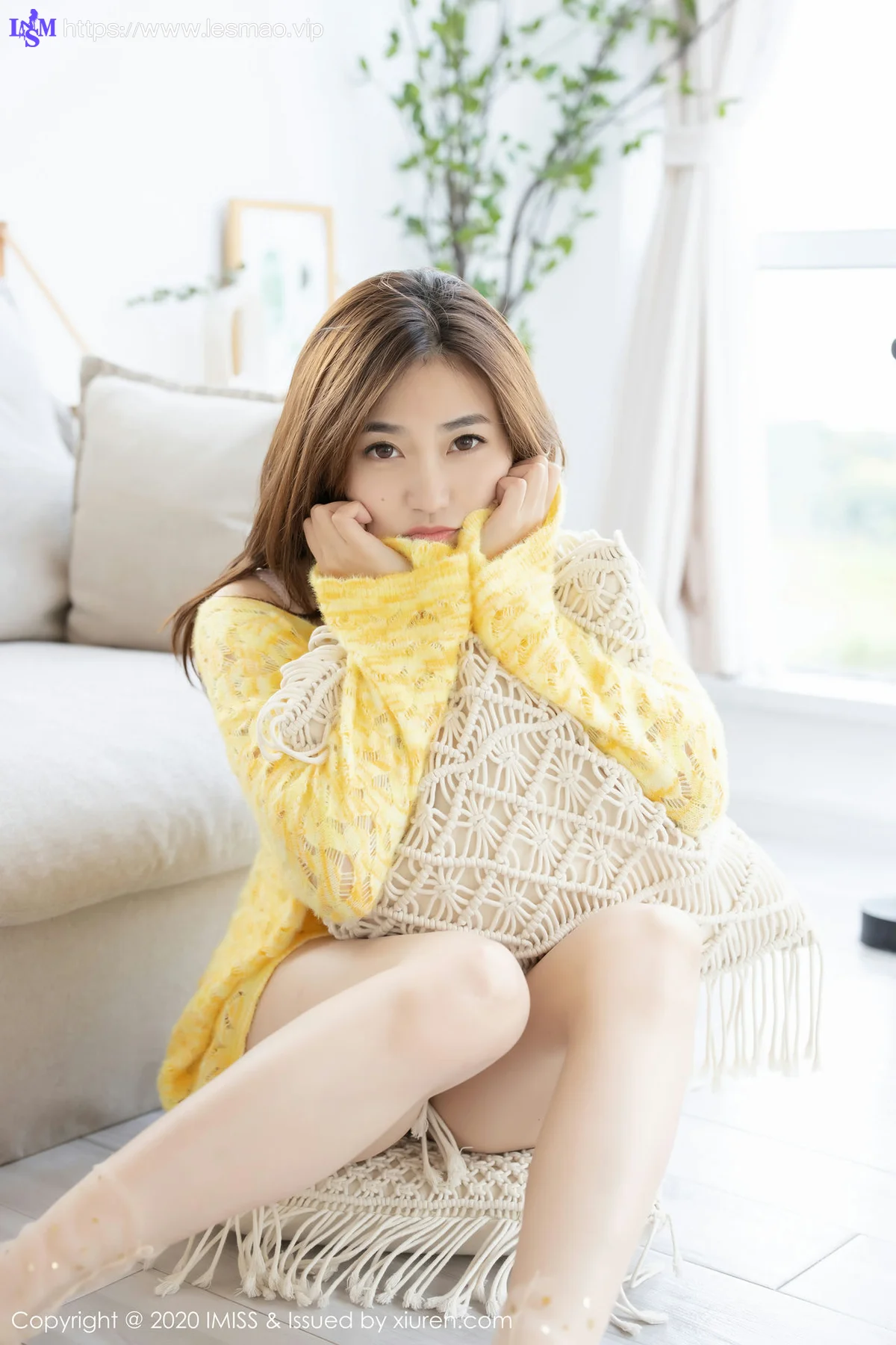 IMiss 爱蜜社 Vol.434 许诺Sabrina81P 透视丝袜控福利 丝袜美腿 - 38