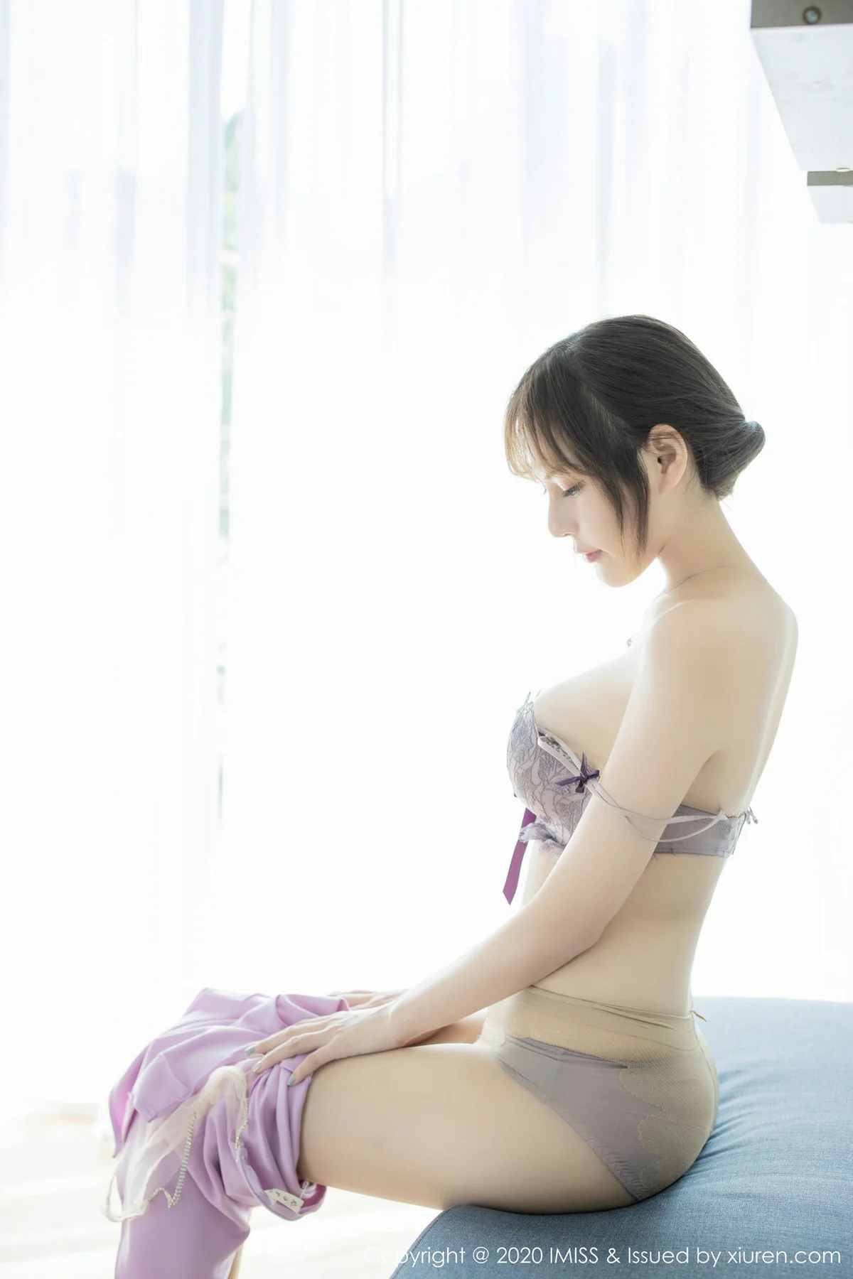 IMiss 爱蜜社 Vol.439 粉色连体裙 Lavinia肉肉 泰国旅拍写真 - 31