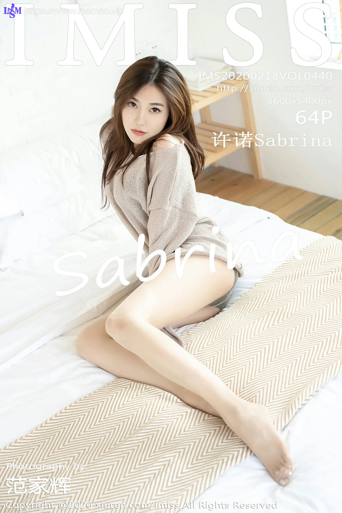 IMiss 爱蜜社 Vol.440 许诺Sabrina 丝袜美腿真 - 65