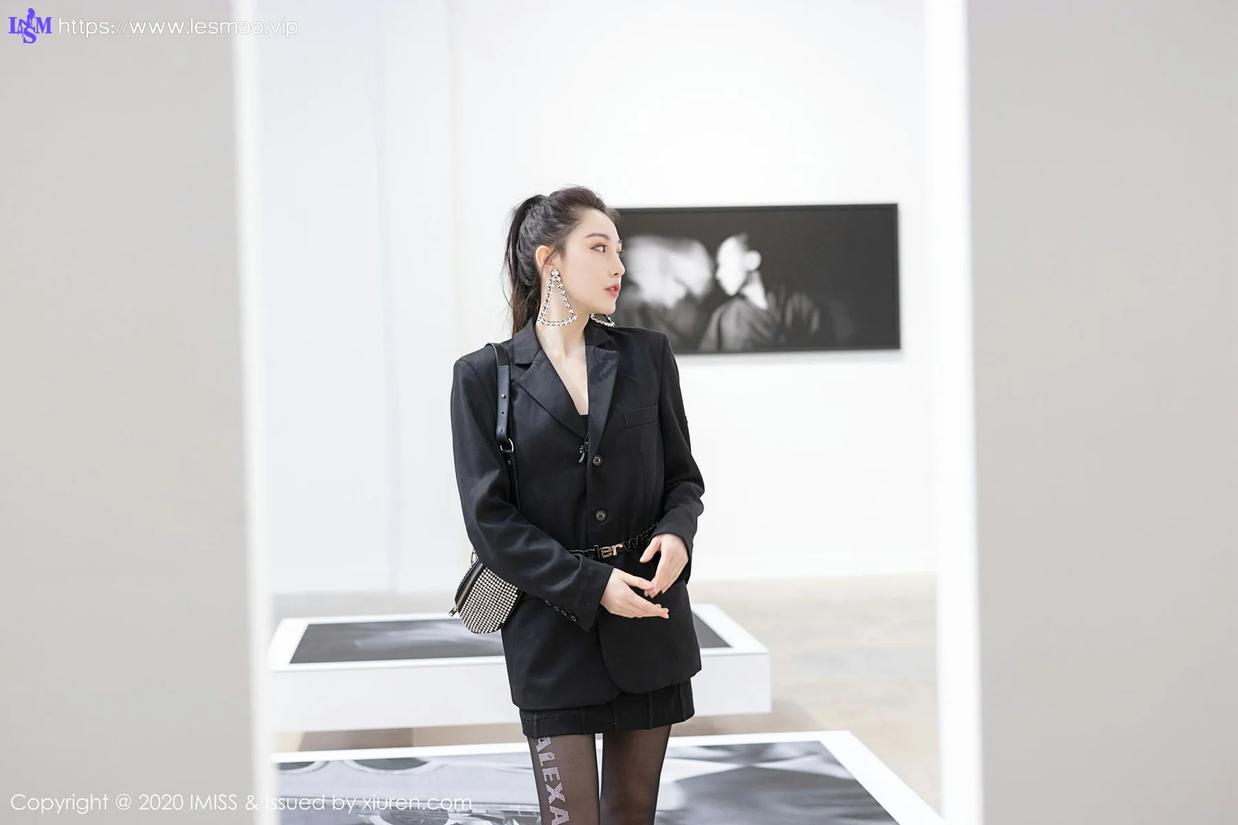 IMiss 爱蜜社 Vol.443 气质女神 Lynn刘奕宁 性感写真 - 24