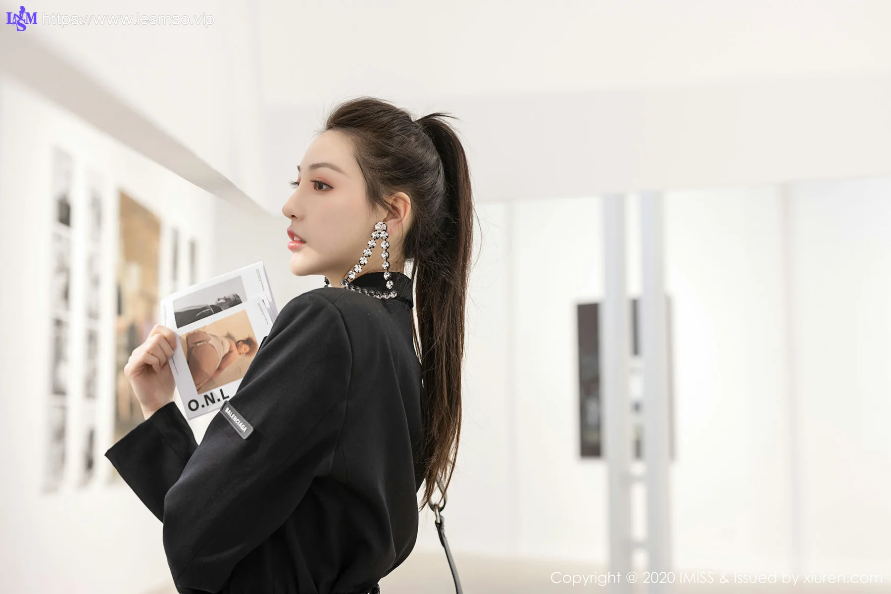 IMiss 爱蜜社 Vol.443 气质女神 Lynn刘奕宁 性感写真 - 40