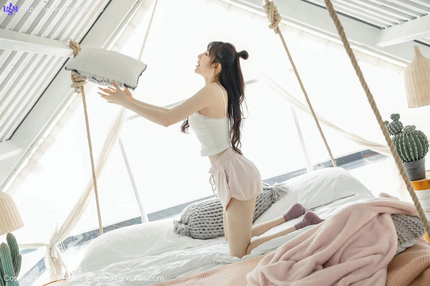 IMiss 爱蜜社 Vol.457 Lynn刘奕宁 气质女神性感写真 - 22